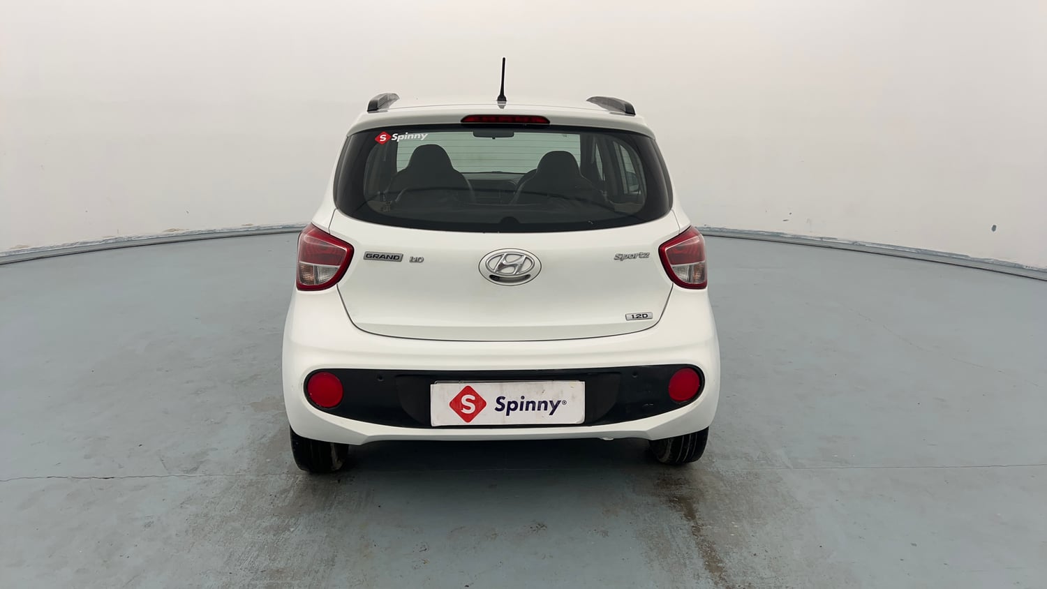 Used 2018 Hyundai Grand i10 Sportz (O) U2 1.2 CRDi Diesel Manual exterior BACK VIEW