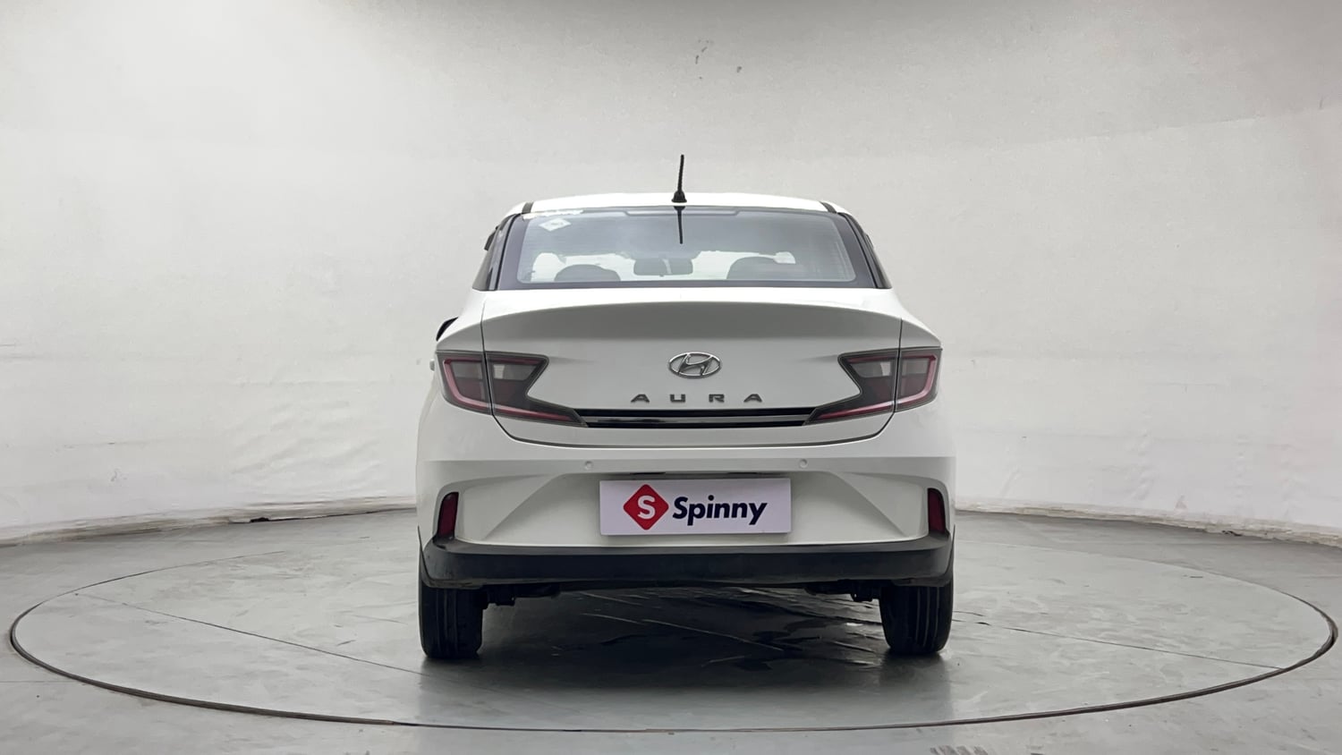 Used 2021 Hyundai Aura S 1.2 CNG Cng Manual exterior BACK VIEW