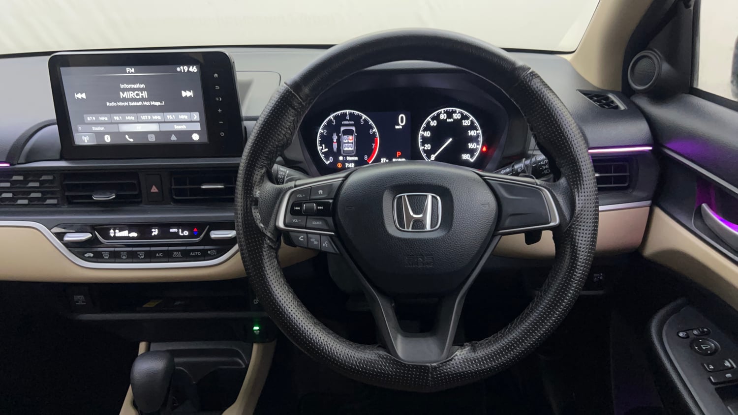 Used 2025 Honda Amaze VX 1.2 Petrol CVT Petrol Automatic interior STEERING VIEW
