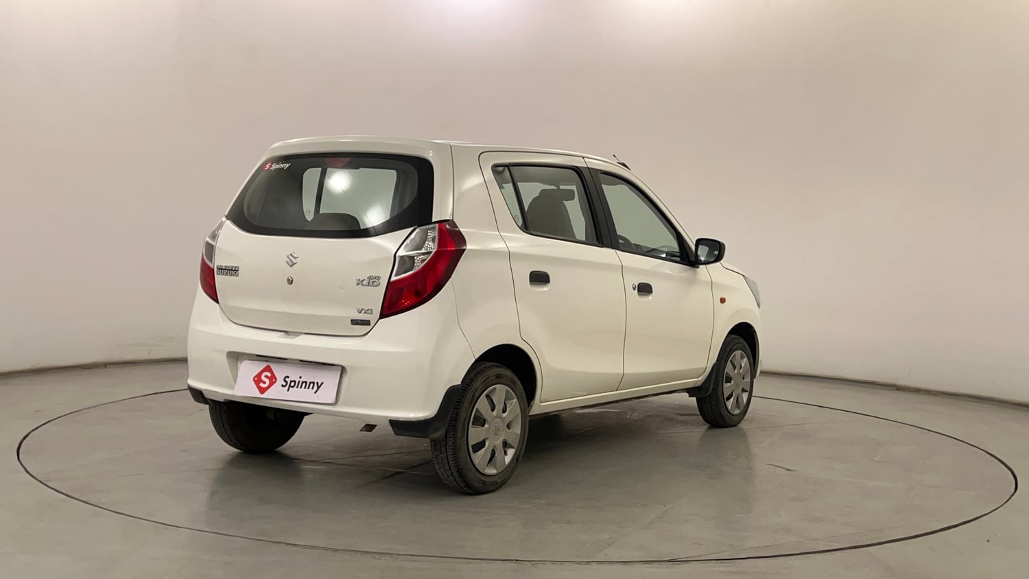 Used 2016 Maruti Suzuki Alto K10 VXi AMT Petrol Automatic exterior RIGHT REAR CORNER VIEW