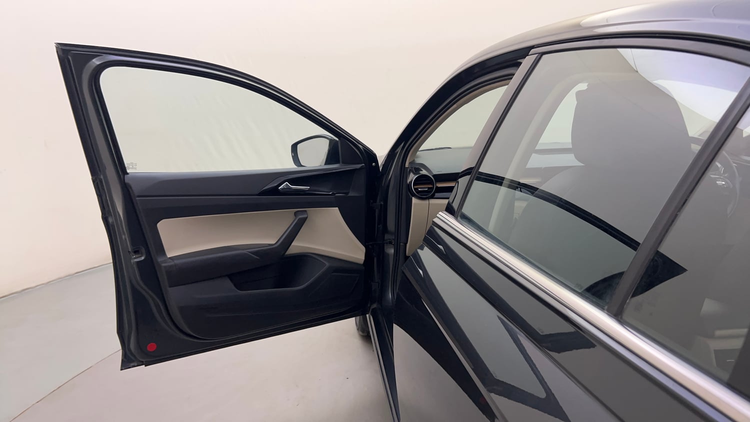 Used 2023 Skoda Slavia Style 1.5L TSI DSG Petrol Automatic interior LEFT FRONT DOOR OPEN VIEW