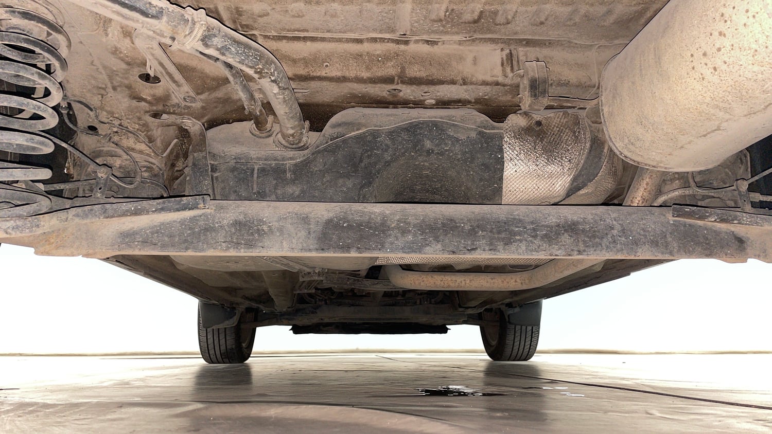 Used 2016 Ford EcoSport Titanium 1.5L TDCi Diesel Manual extra REAR UNDERBODY VIEW (TAKEN FROM REAR)
