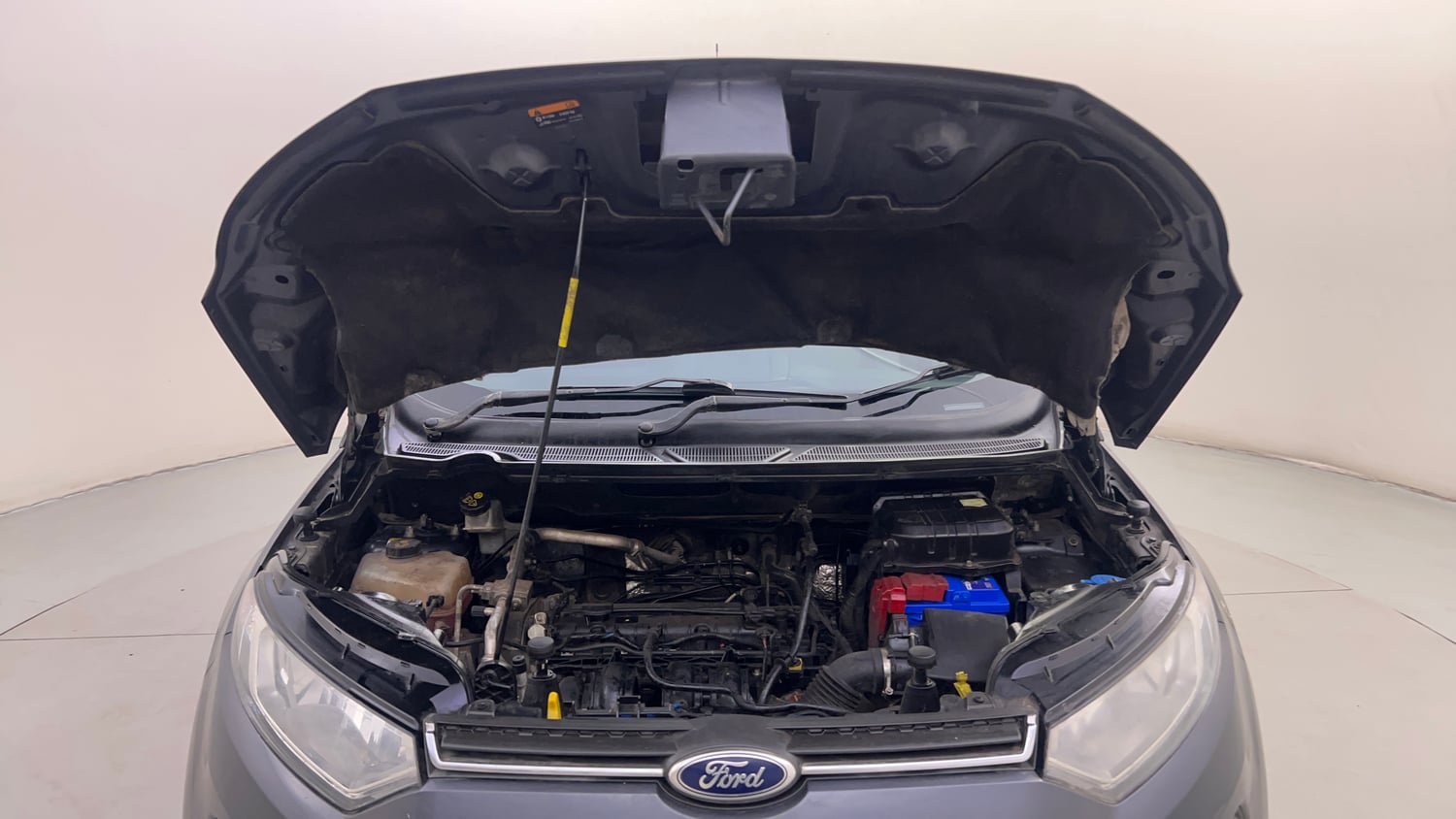 Used 2015 Ford EcoSport Titanium 1.5 Ti-VCT AT Petrol Automatic engine ENGINE & BONNET OPEN FRONT VIEW