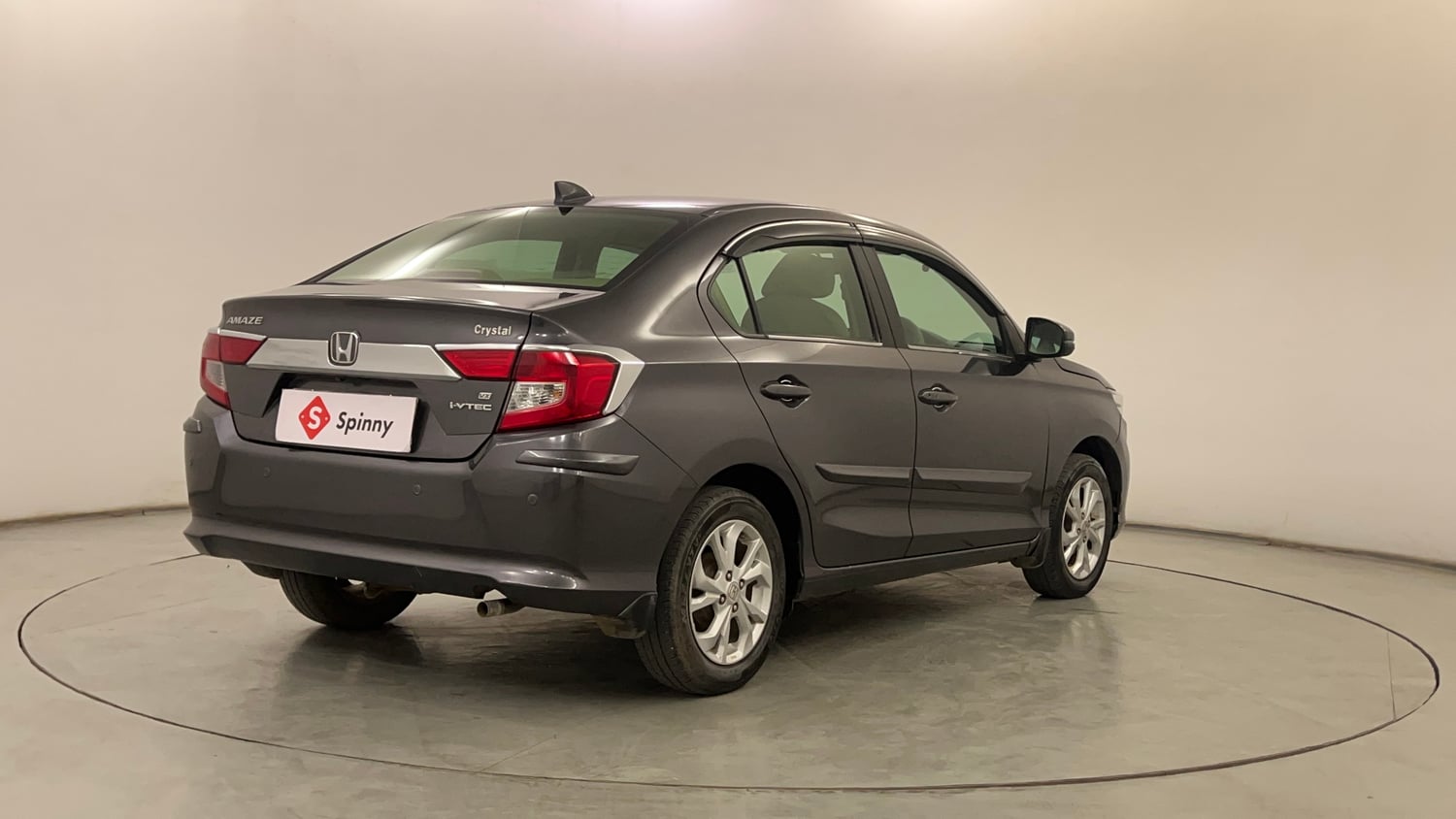 Used 2021 Honda Amaze 1.2 VX CVT Petrol Petrol Automatic exterior RIGHT REAR CORNER VIEW