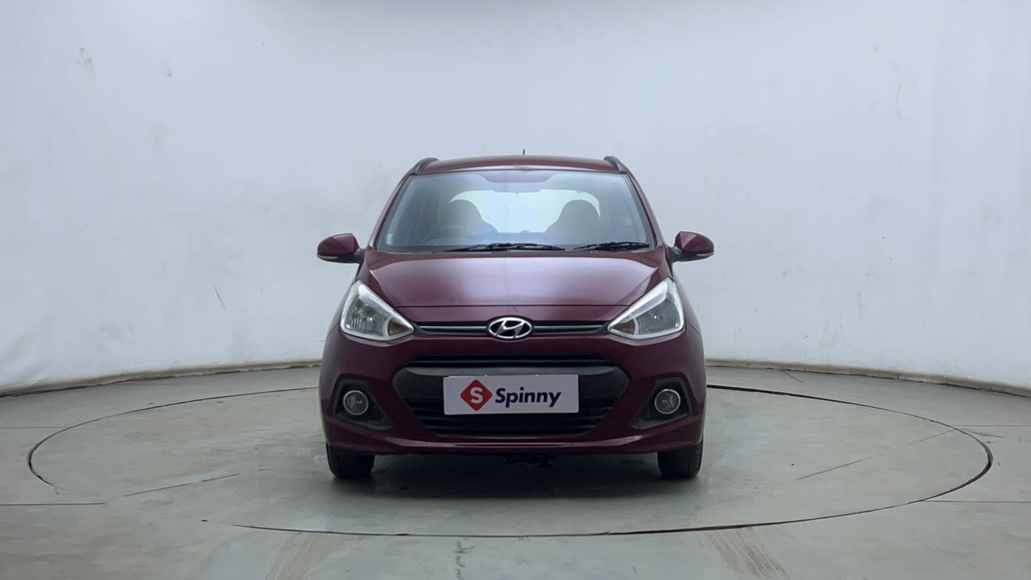 Used 2014 Hyundai Grand i10 Sportz 1.2 Kappa VTVT Petrol Manual exterior FRONT VIEW