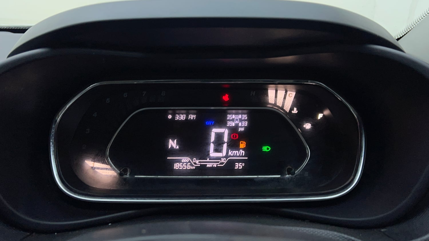 Used 2023 Tata Nexon XZA Plus (L) Petrol Automatic interior CLUSTERMETER VIEW