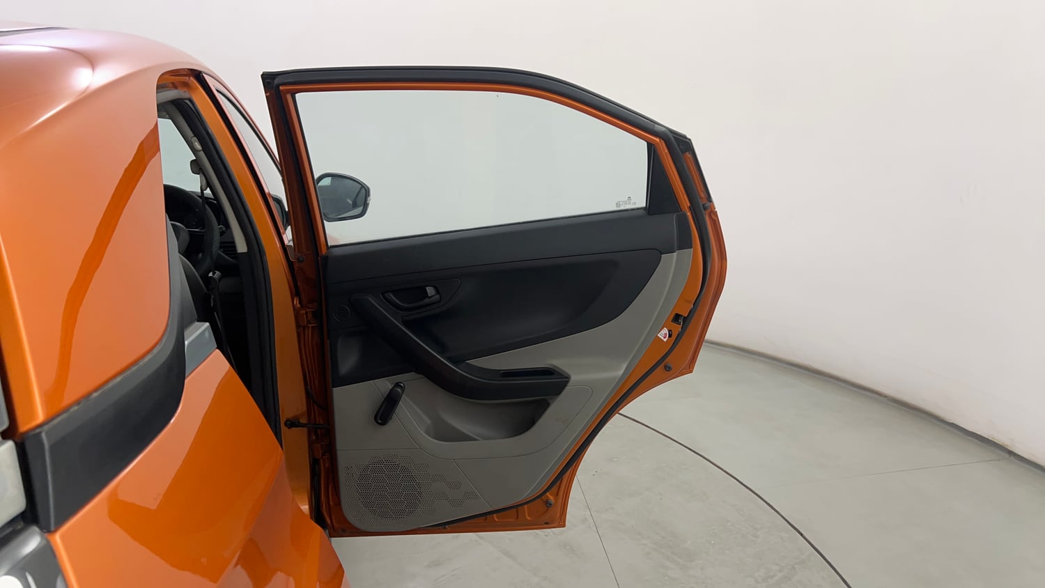 Used 2018 Tata Nexon XE Petrol Manual interior RIGHT REAR DOOR OPEN VIEW