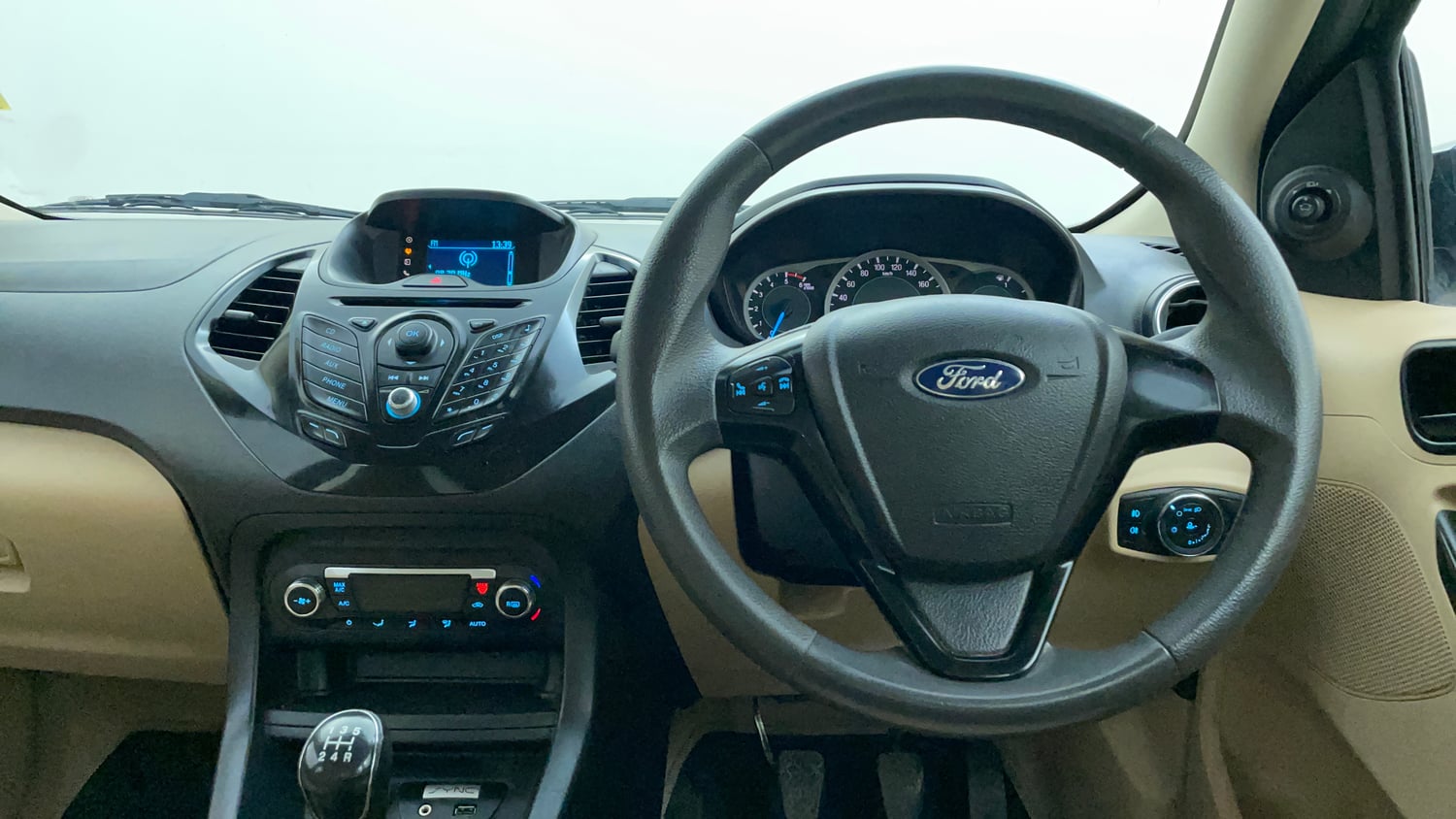 Used 2016 Ford Figo Aspire Titanium1.5 TDCi Diesel Manual interior STEERING VIEW