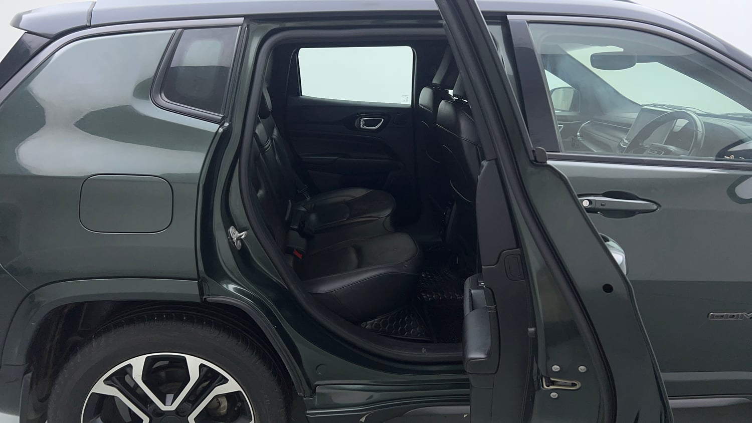 Used 2022 Jeep Compass Model S (O) 1.4 Petrol DCT Petrol Automatic interior RIGHT SIDE REAR DOOR CABIN VIEW