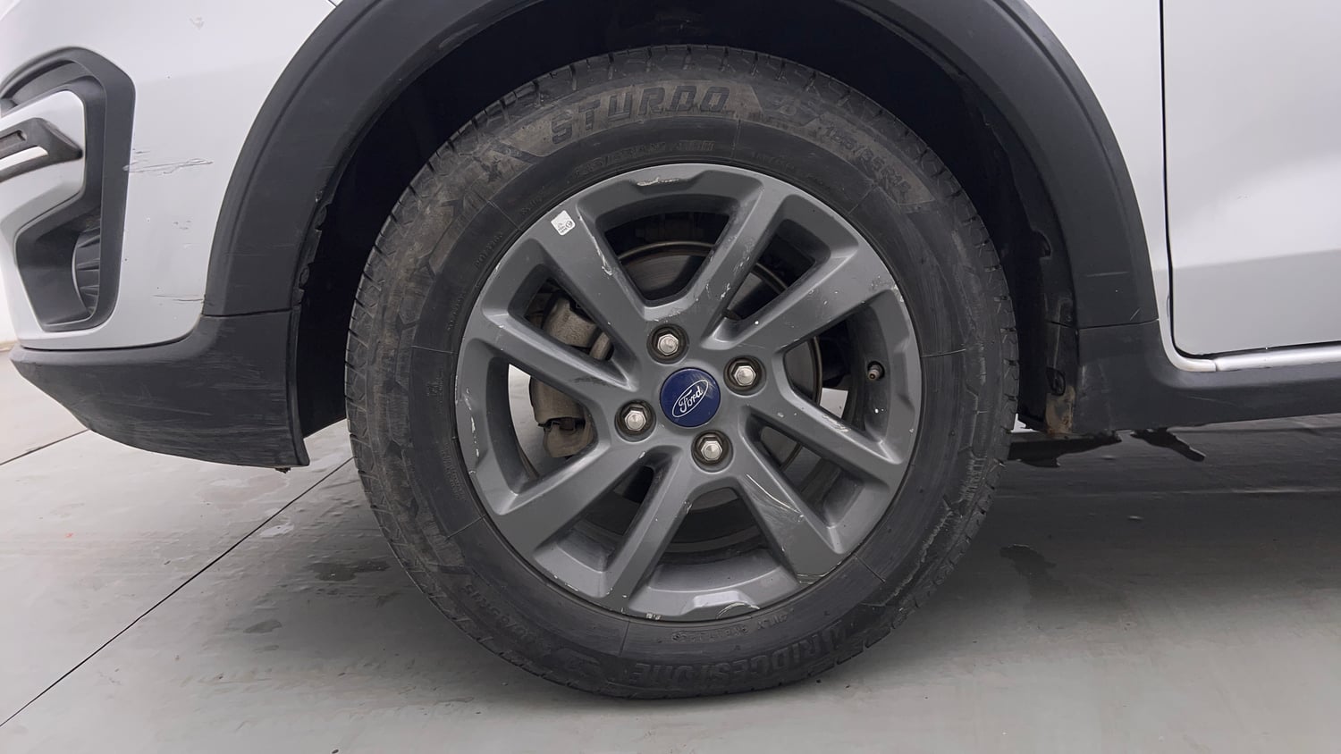Used 2020 Ford Freestyle Titanium Plus 1.2 Ti-VCT Petrol Manual tyres LEFT FRONT TYRE RIM VIEW