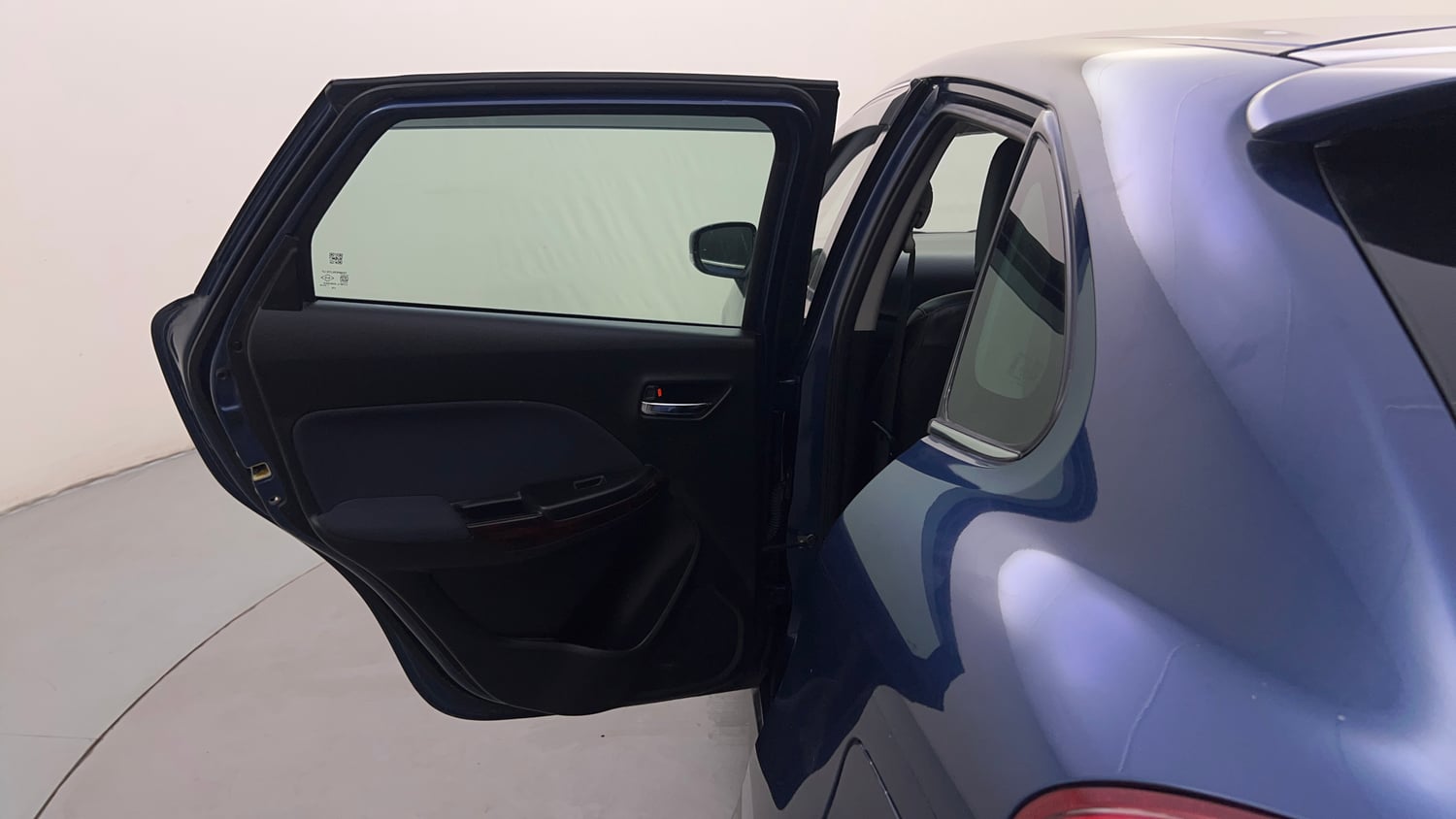 Used 2021 Maruti Suzuki Baleno Alpha Automatic Petrol Automatic interior LEFT REAR DOOR OPEN VIEW