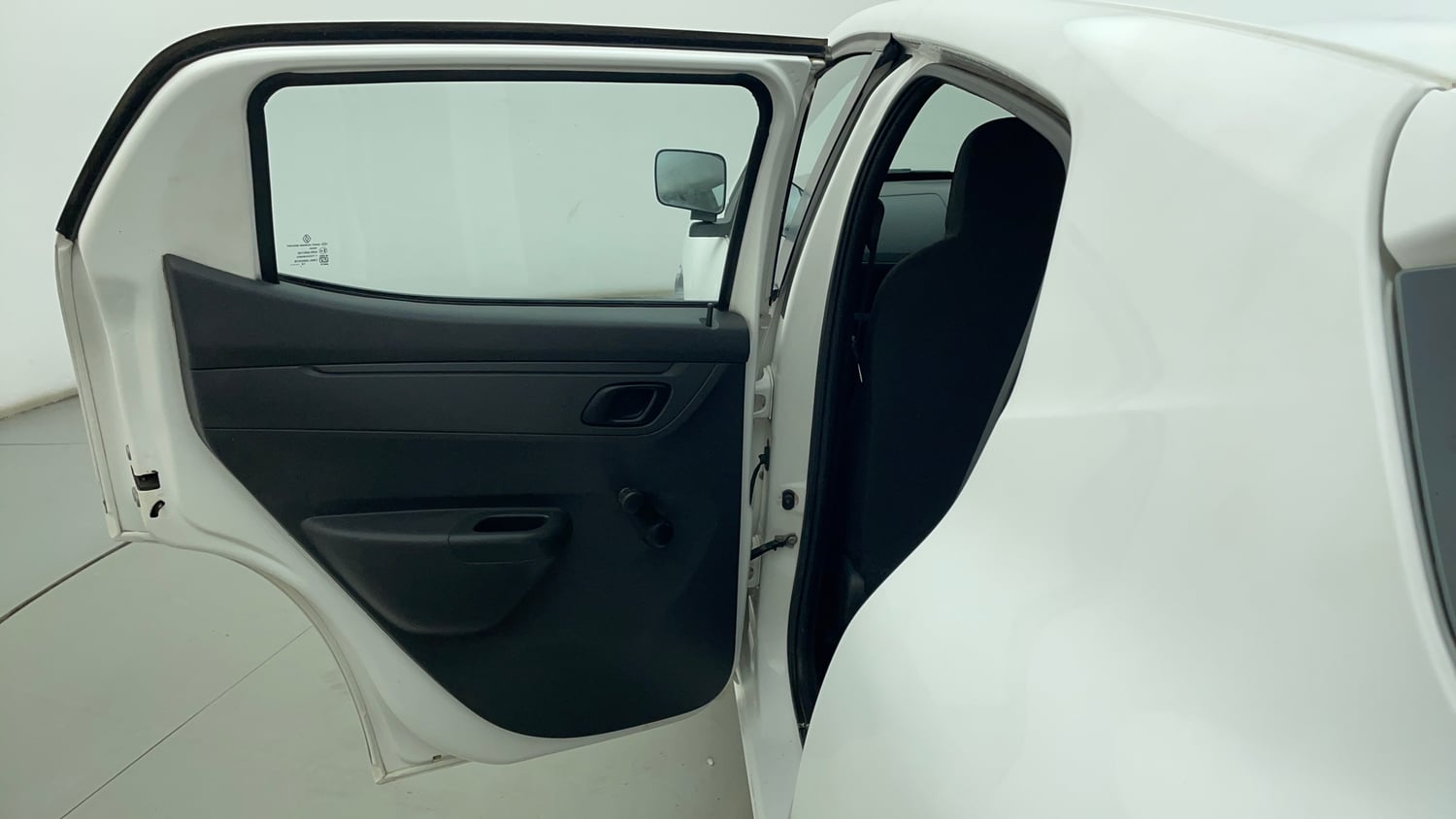 Used 2015 Renault Kwid RXT Petrol Manual interior LEFT REAR DOOR OPEN VIEW