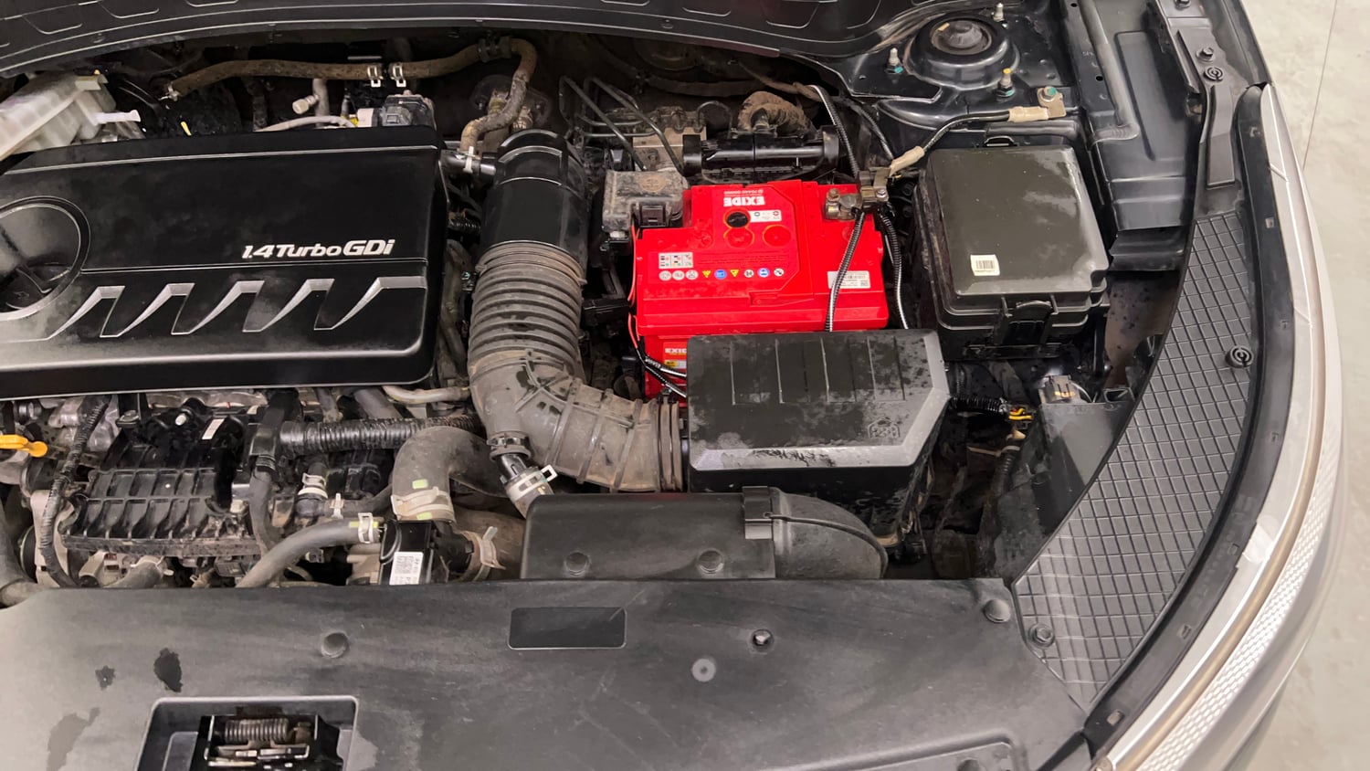 Used 2020 kia Seltos GTX Plus DCT 1.4 Petrol Automatic engine ENGINE LEFT SIDE VIEW