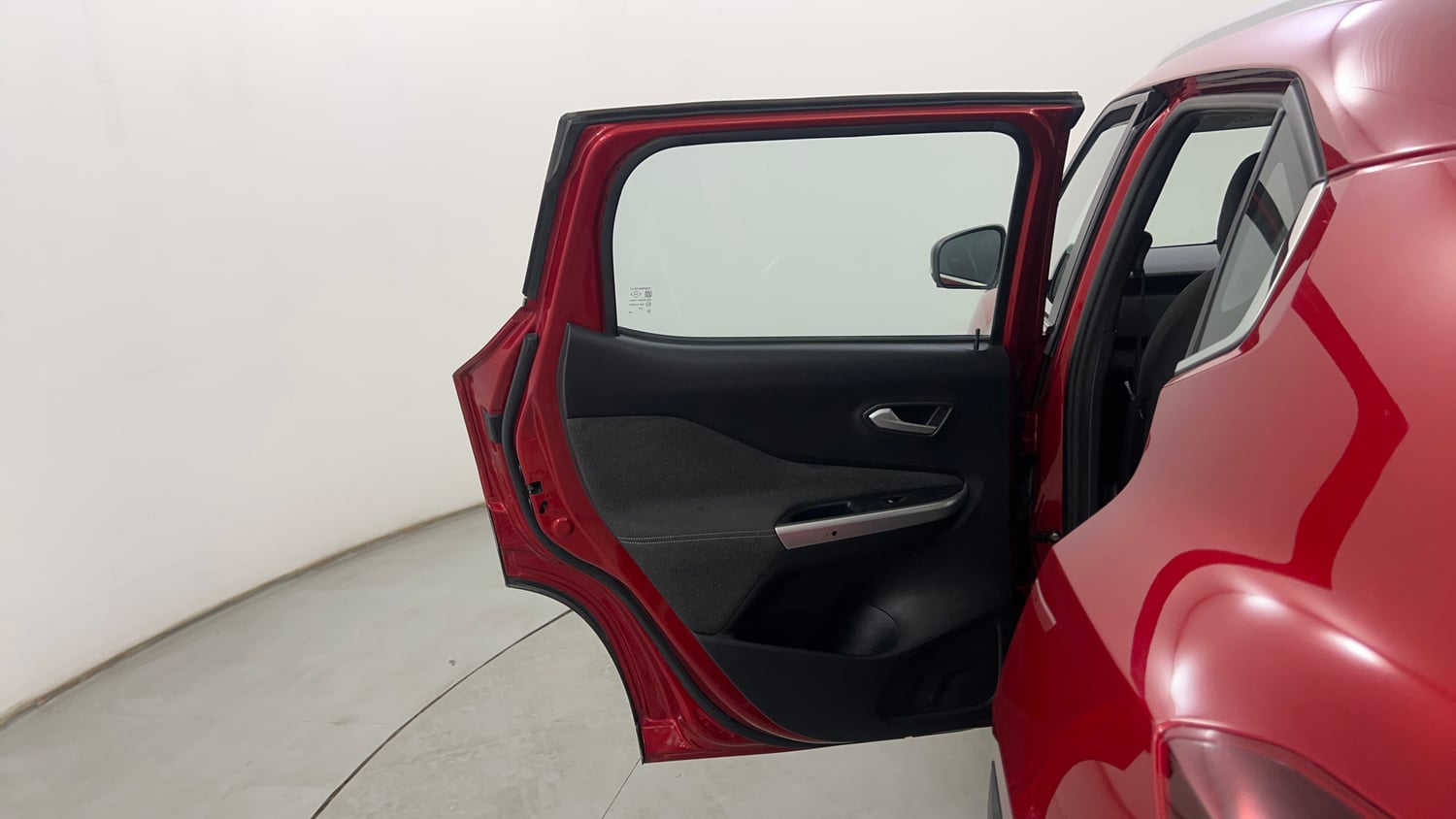 Used 2023 Nissan Magnite XV Premium Petrol Manual interior LEFT REAR DOOR OPEN VIEW