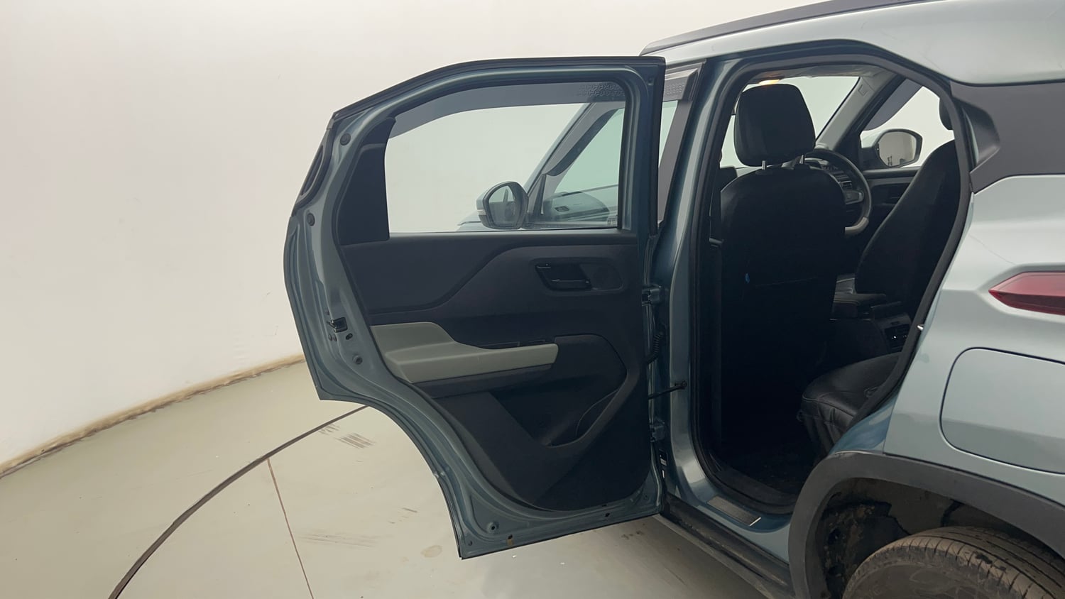 Used 2025 Tata Punch Adventure Plus Petrol Manual interior LEFT REAR DOOR OPEN VIEW