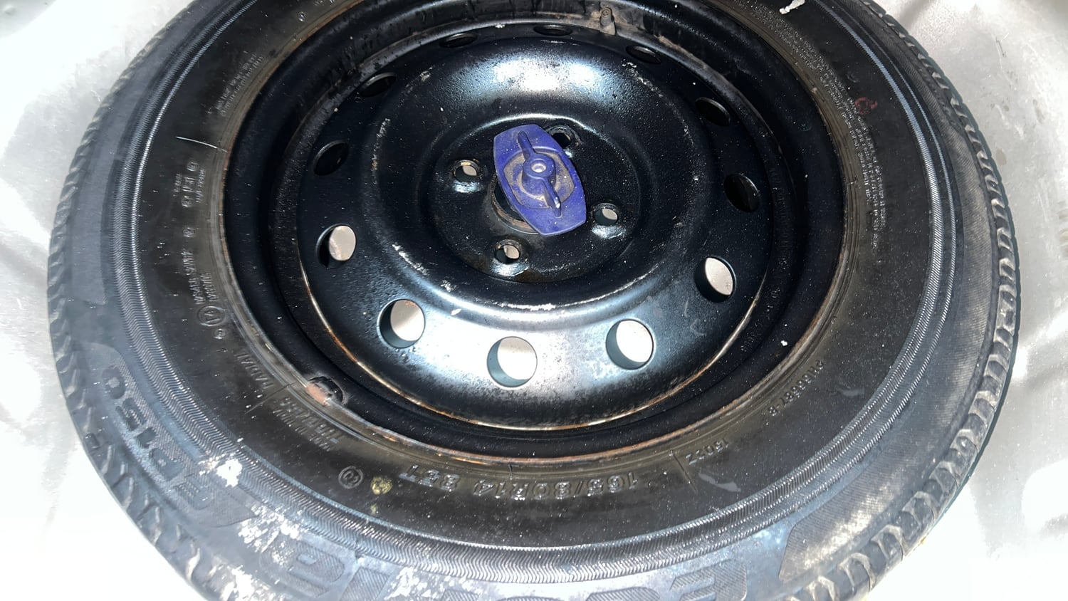 Used 2017 Maruti Suzuki Dzire VXi Petrol Manual tyres SPARE TYRE VIEW