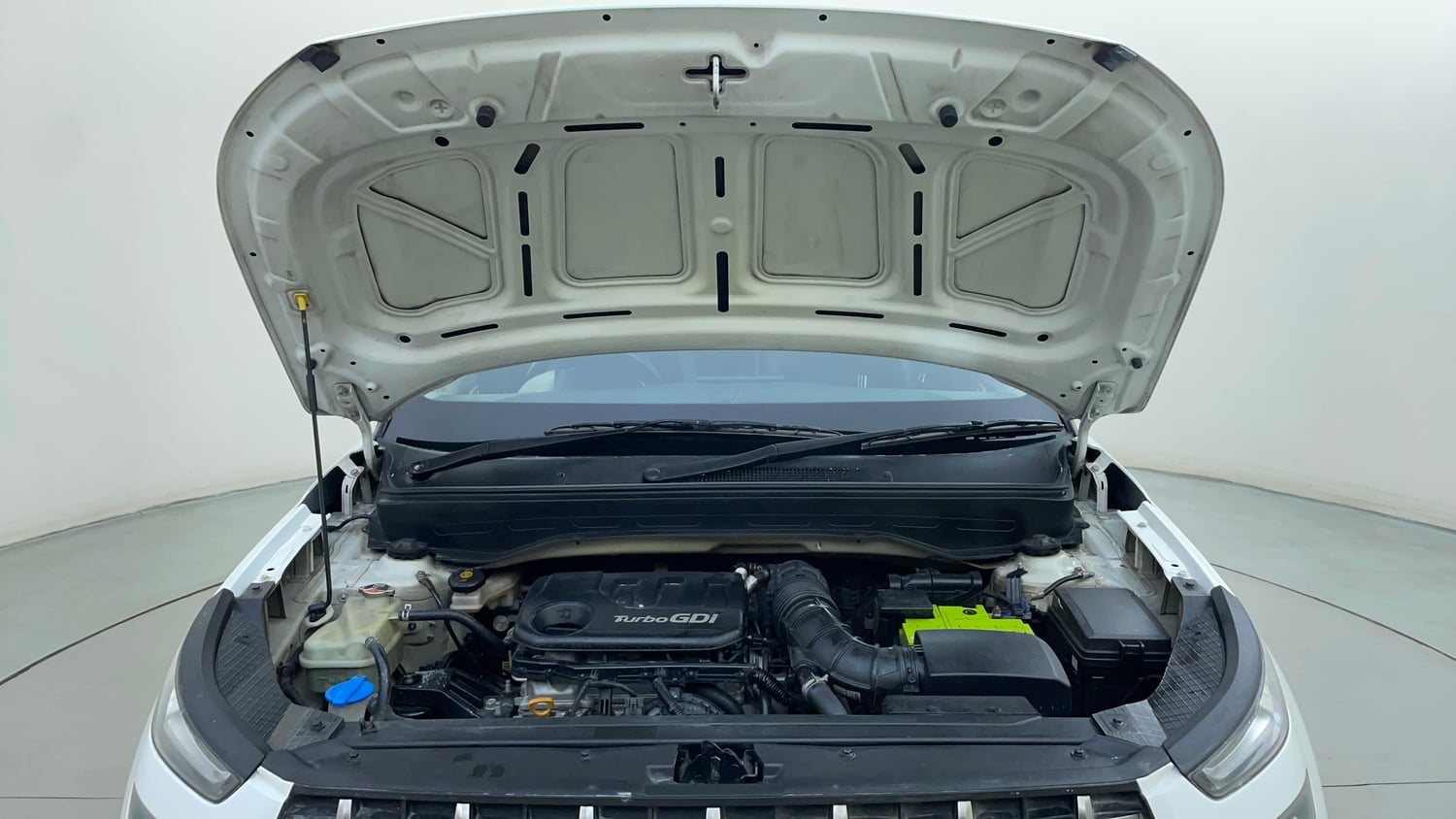 Used 2020 Hyundai Venue SX (O) 1.0 Turbo iMT Petrol Manual engine ENGINE & BONNET OPEN FRONT VIEW