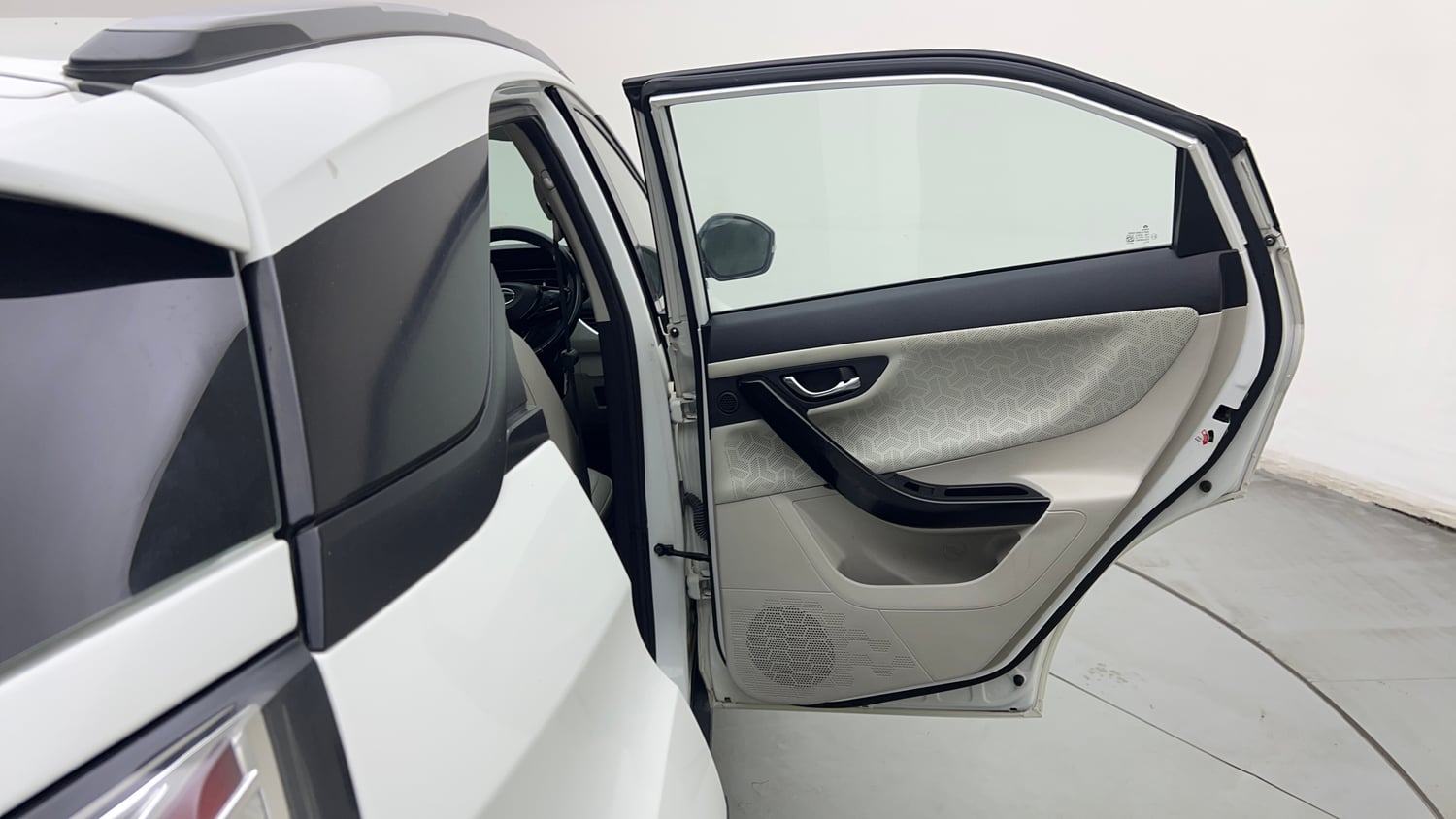 Used 2023 Tata Nexon XZA Plus (L) Petrol Automatic interior RIGHT REAR DOOR OPEN VIEW