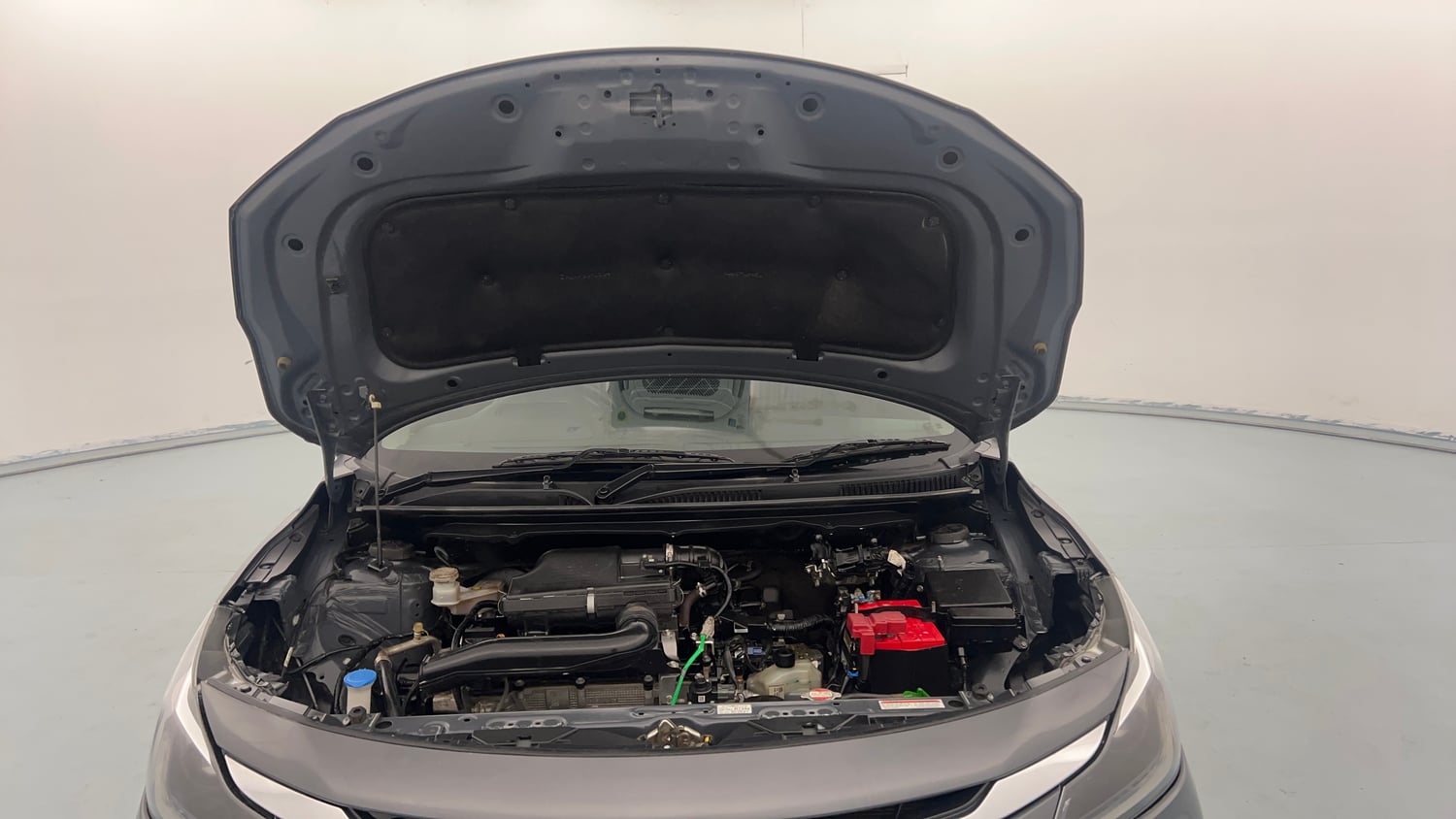 Used 2024 Toyota Glanza V AMT Petrol Automatic engine ENGINE & BONNET OPEN FRONT VIEW