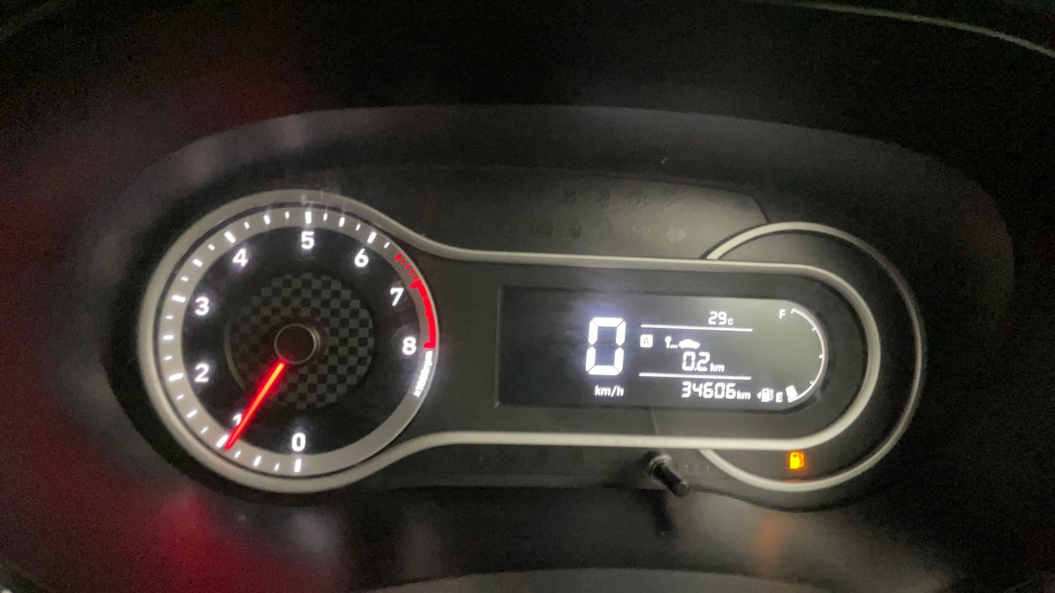 Used 2020 Hyundai Grand i10 Nios Sportz 1.0 Turbo GDi Petrol Manual interior CLUSTERMETER VIEW