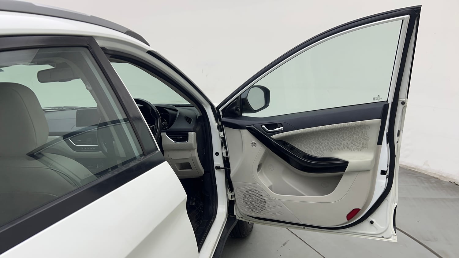 Used 2023 Tata Nexon XZA Plus (L) Petrol Automatic interior RIGHT FRONT DOOR OPEN VIEW