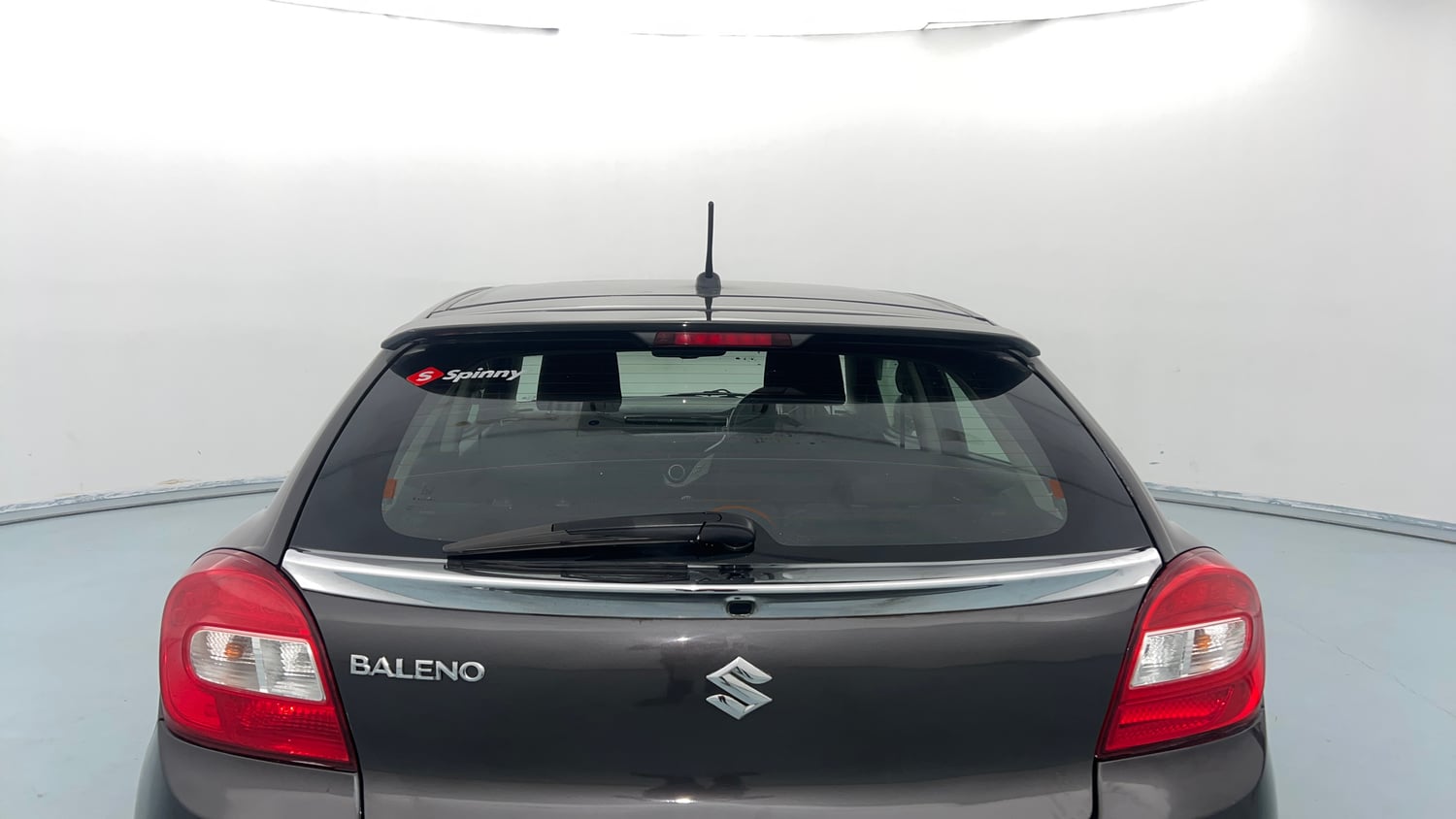 Used 2017 Maruti Suzuki Baleno Zeta 1.2 Petrol Manual exterior BACK WINDSHIELD VIEW