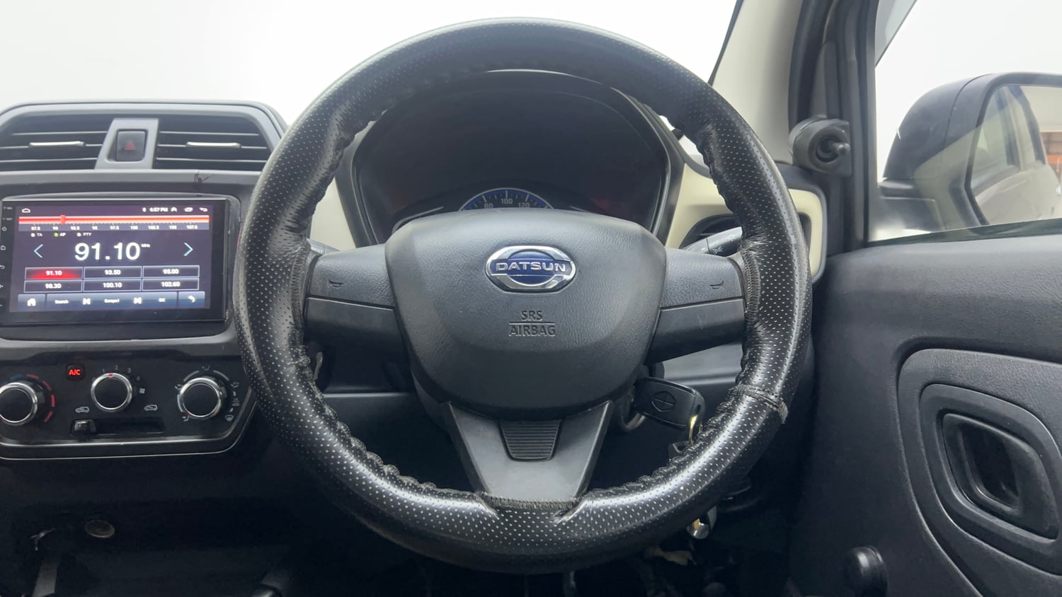 Used 2021 Datsun Redi-GO A Petrol Manual interior STEERING VIEW