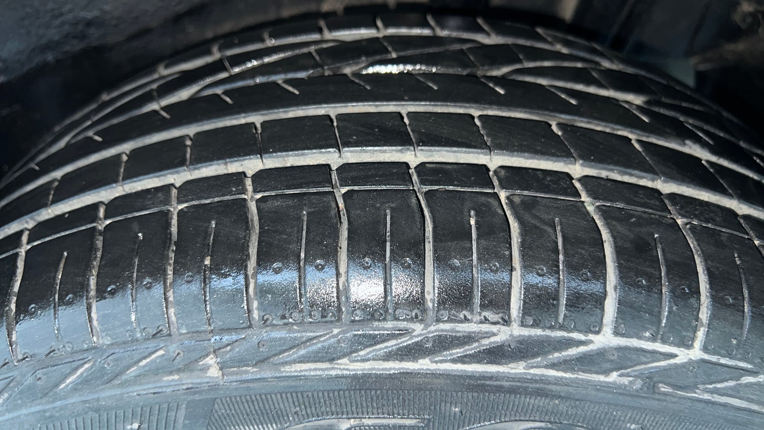 Used 2023 Tata Nexon XZA Plus (L) Petrol Automatic tyres LEFT REAR TYRE TREAD VIEW
