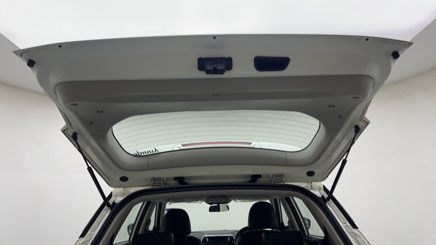 Used 2022 Mahindra XUV 300 W8 1.2 Petrol Petrol Manual interior DICKY DOOR OPEN VIEW