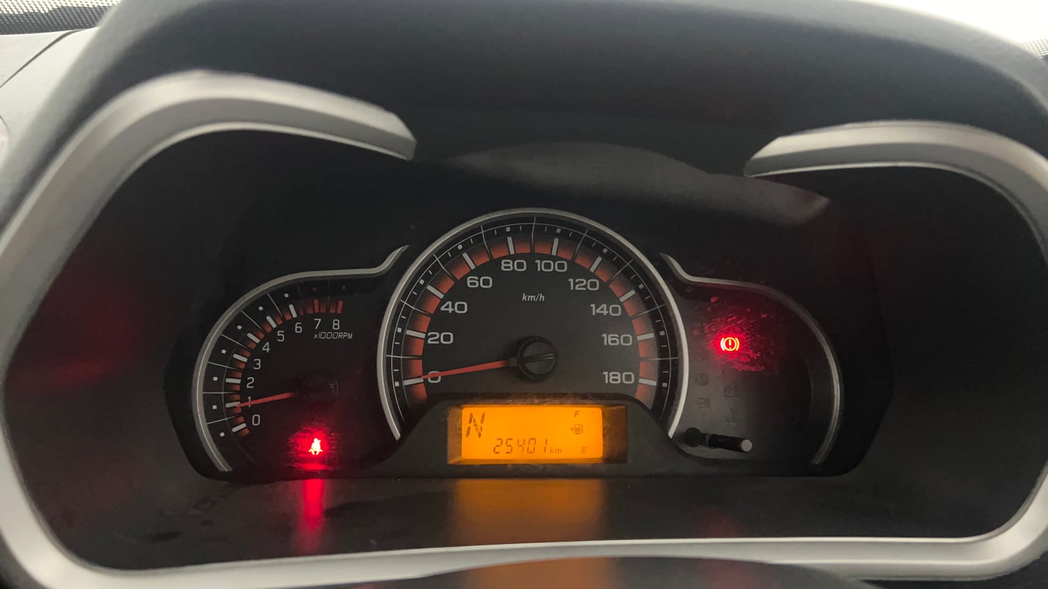 Used 2019 maruti-suzuki Alto K10 VXi (O) AMT Petrol Automatic interior CLUSTERMETER VIEW