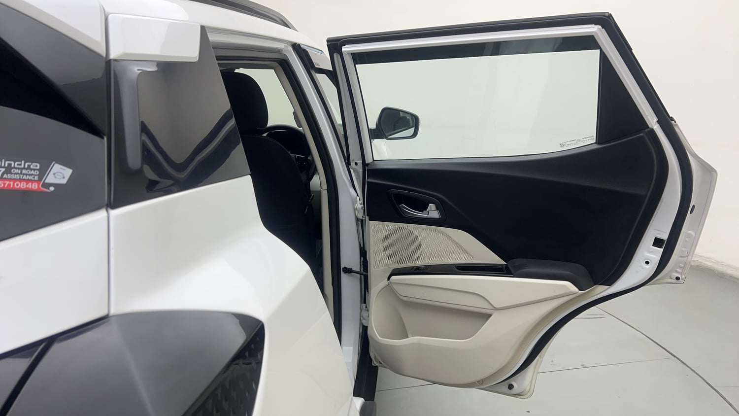 Used 2024 Mahindra XUV 3XO AX5 1.5 Diesel Diesel Manual interior RIGHT REAR DOOR OPEN VIEW