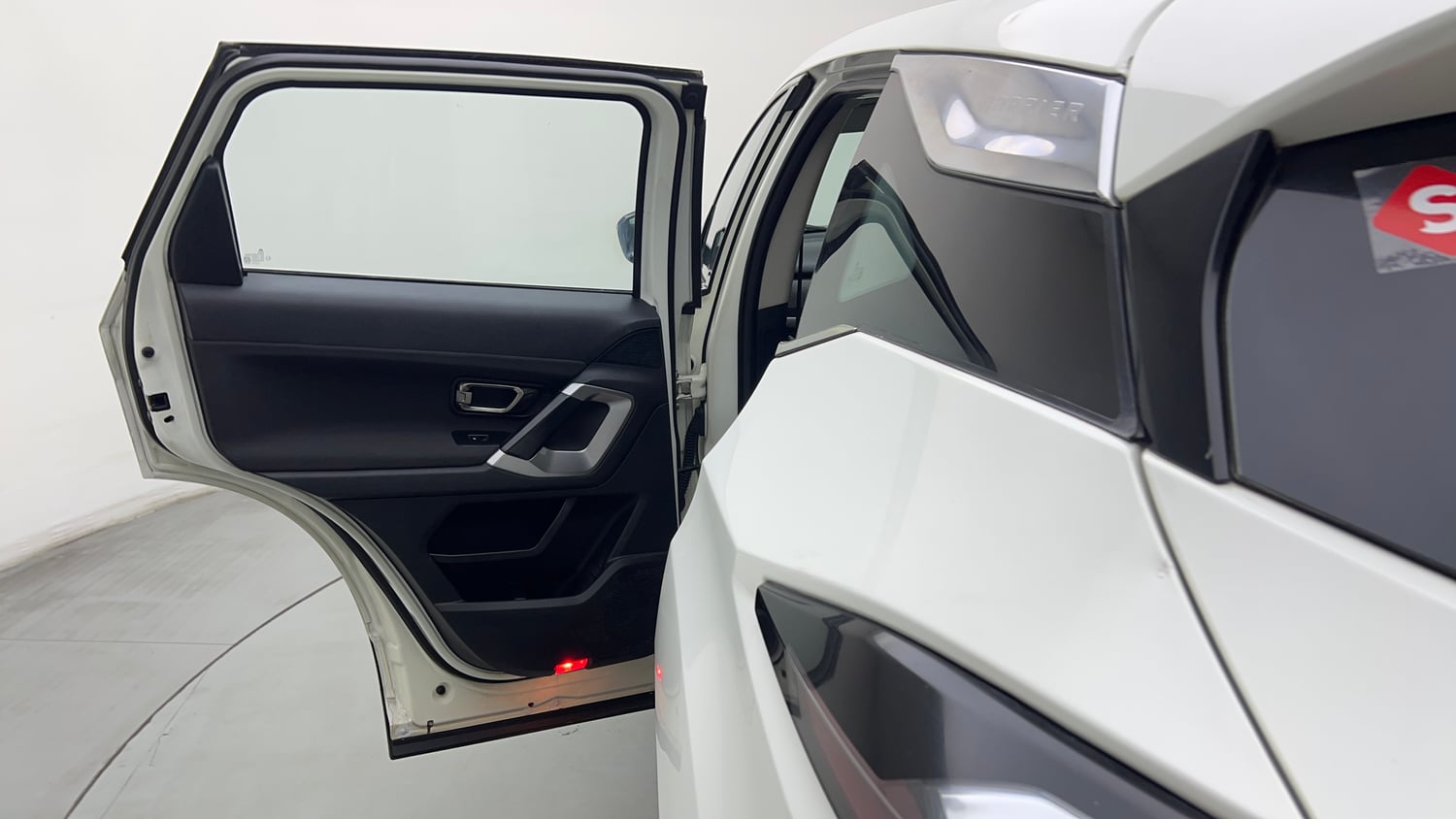 Used 2023 Tata Harrier XT Plus Diesel Manual interior LEFT REAR DOOR OPEN VIEW