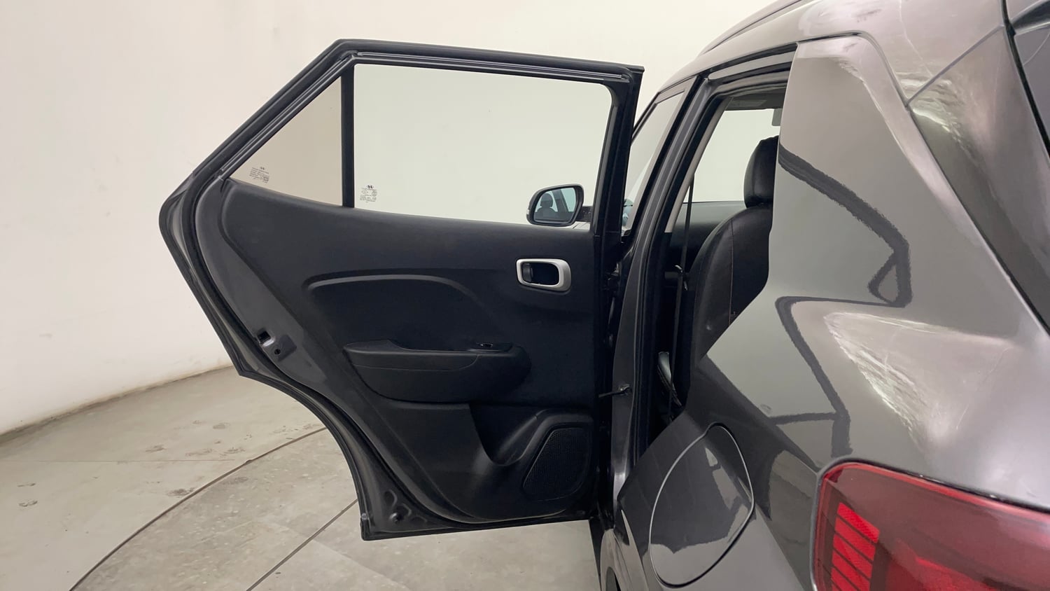 Used 2021 Hyundai Venue SX 1.0 Turbo Petrol Manual interior LEFT REAR DOOR OPEN VIEW