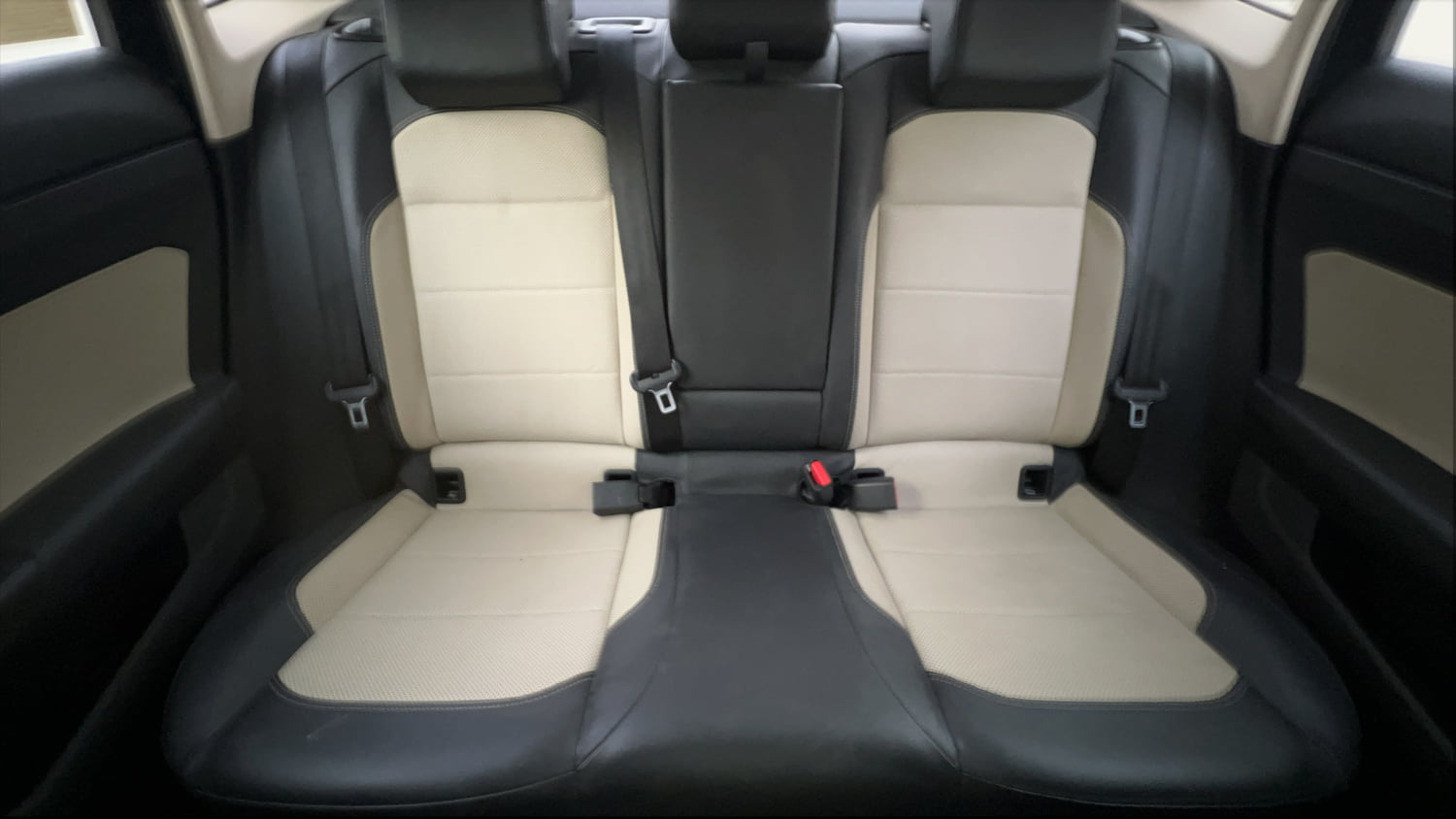 Used 2023 Skoda Slavia Style 1.5L TSI DSG Petrol Automatic interior REAR SEAT CONDITION VIEW