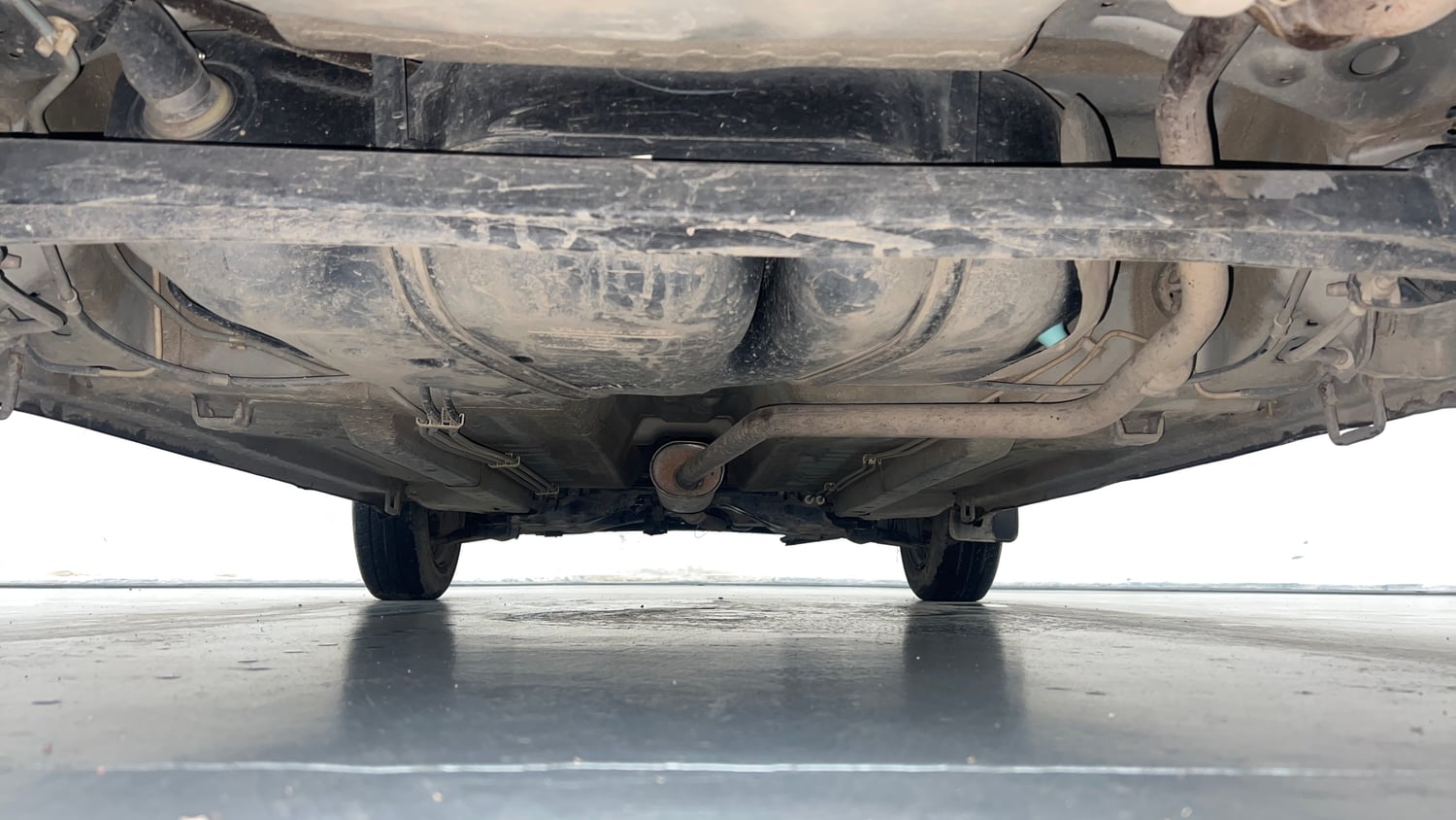 Used 2018 Maruti Suzuki Celerio VXi CNG Cng Manual extra REAR UNDERBODY VIEW (TAKEN FROM REAR)