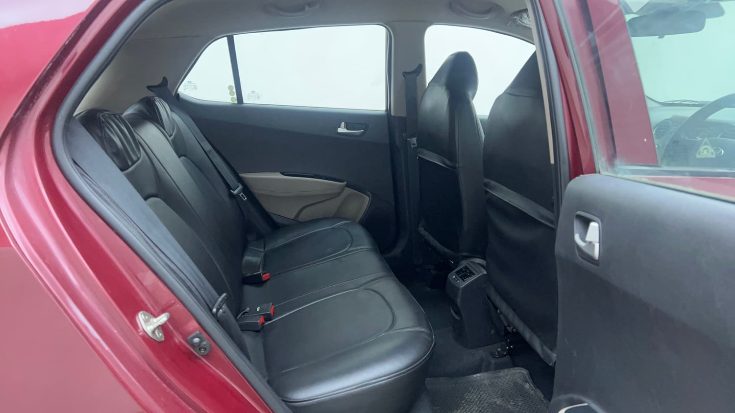 Used 2014 Hyundai Grand i10 Sportz 1.2 Kappa VTVT Petrol Manual interior RIGHT SIDE REAR DOOR CABIN VIEW