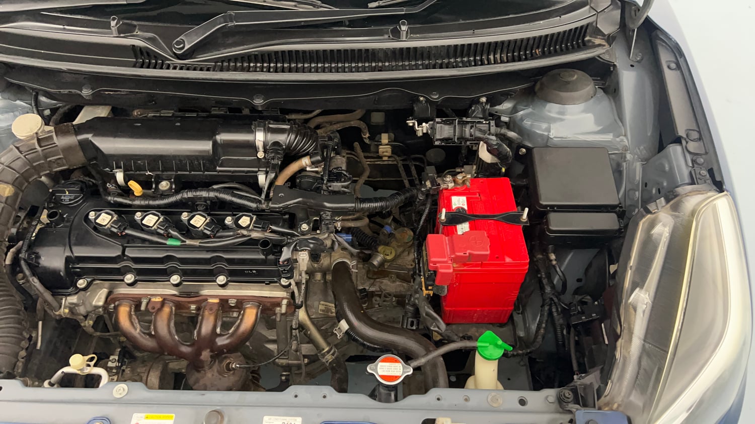 Used 2018 Maruti Suzuki Baleno Alpha 1.2 Petrol Manual engine ENGINE LEFT SIDE VIEW