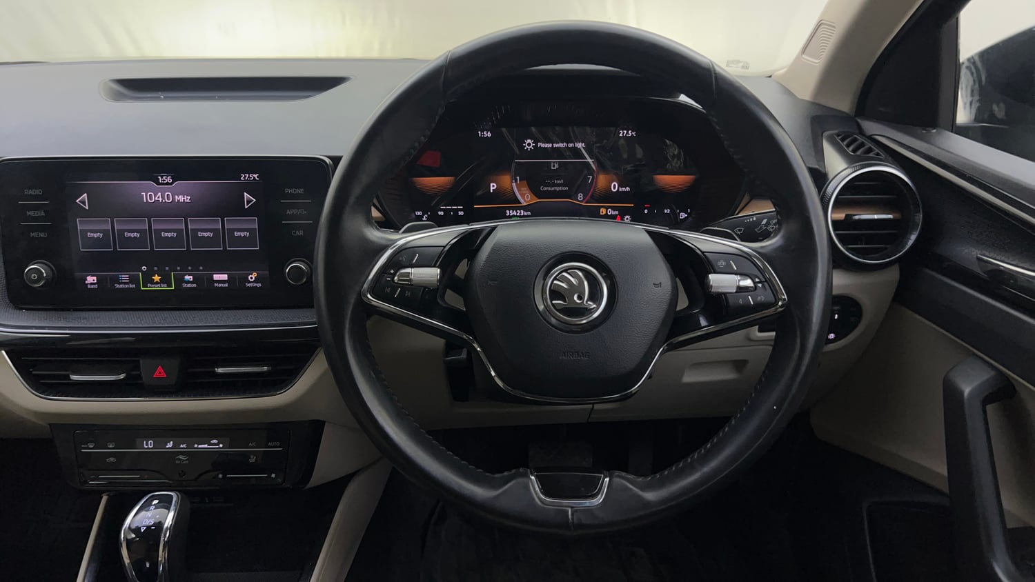 Used 2023 Skoda Slavia Style 1.5L TSI DSG Petrol Automatic interior STEERING VIEW