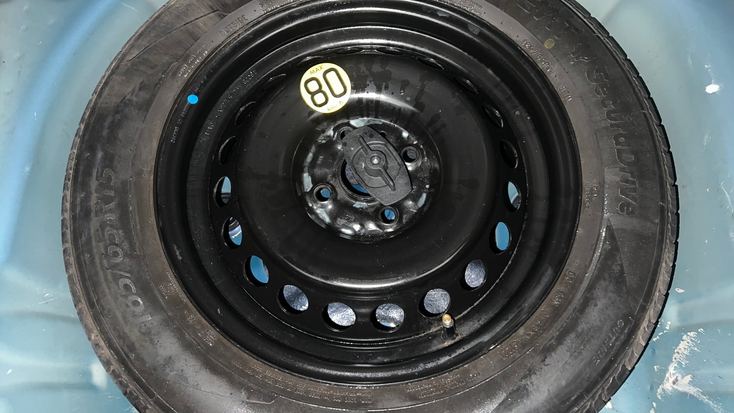 Used 2018 Maruti Suzuki Baleno Alpha 1.2 Petrol Manual tyres SPARE TYRE VIEW