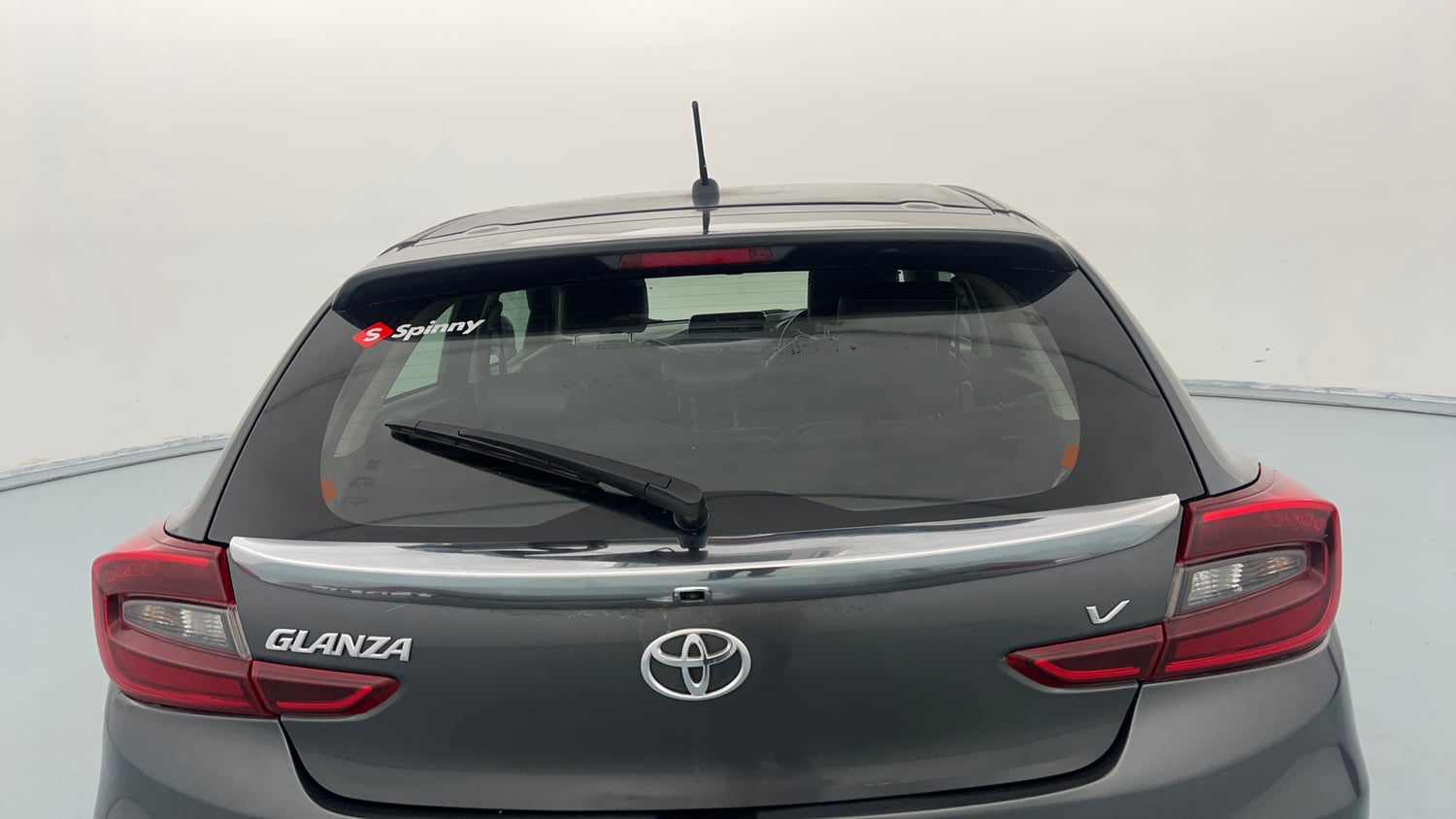 Used 2024 Toyota Glanza V AMT Petrol Automatic exterior BACK WINDSHIELD VIEW