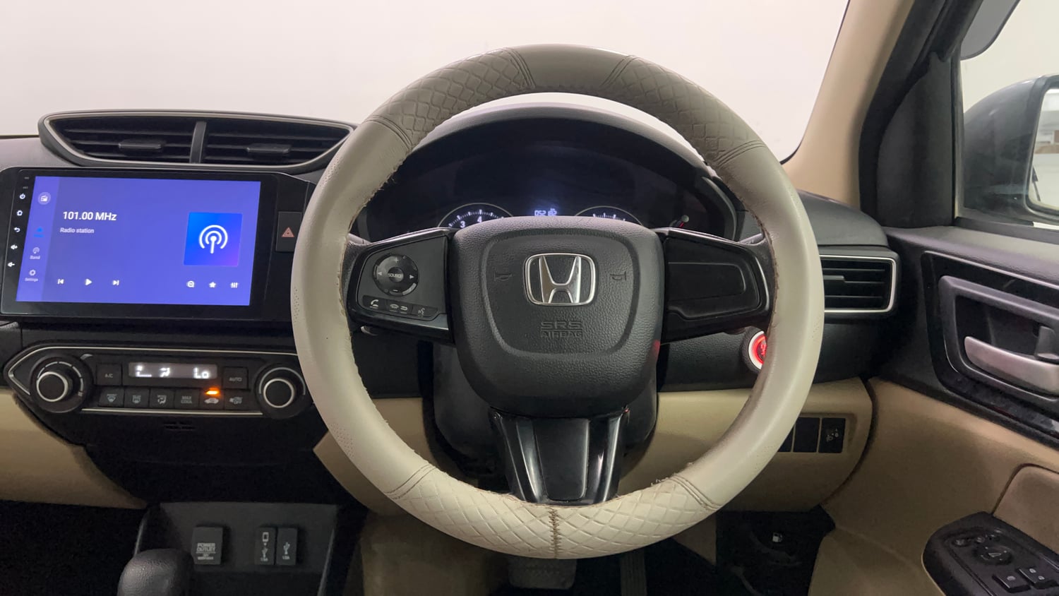 Used 2021 Honda Amaze 1.2 VX CVT Petrol Petrol Automatic interior STEERING VIEW