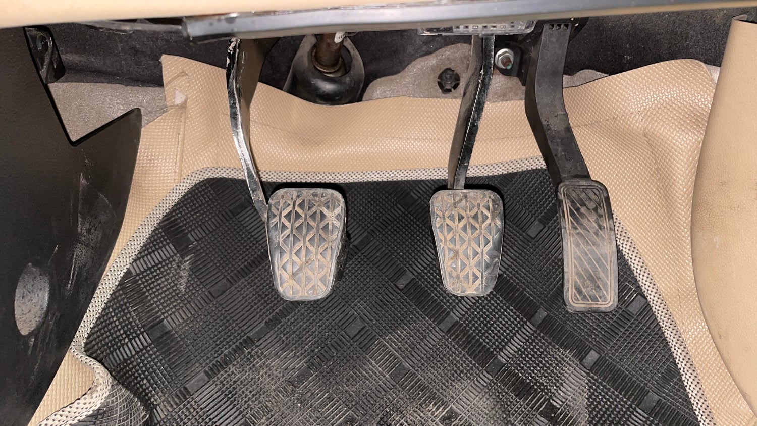Used 2016 Ford Figo Aspire Titanium1.5 TDCi Diesel Manual interior PEDALS VIEW