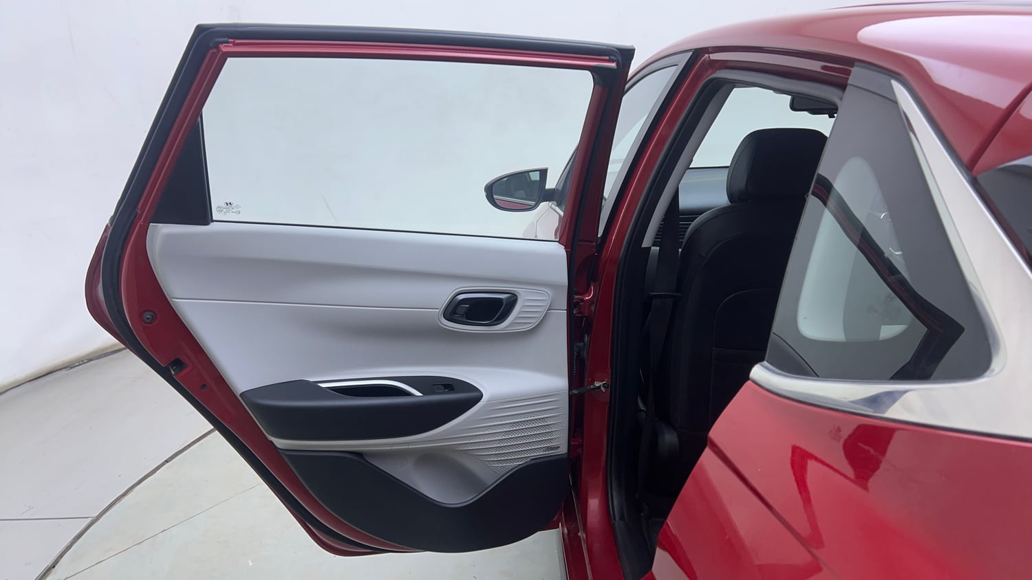 Used 2023 Hyundai New i20 Asta (O) 1.2 IVT Petrol Automatic interior LEFT REAR DOOR OPEN VIEW