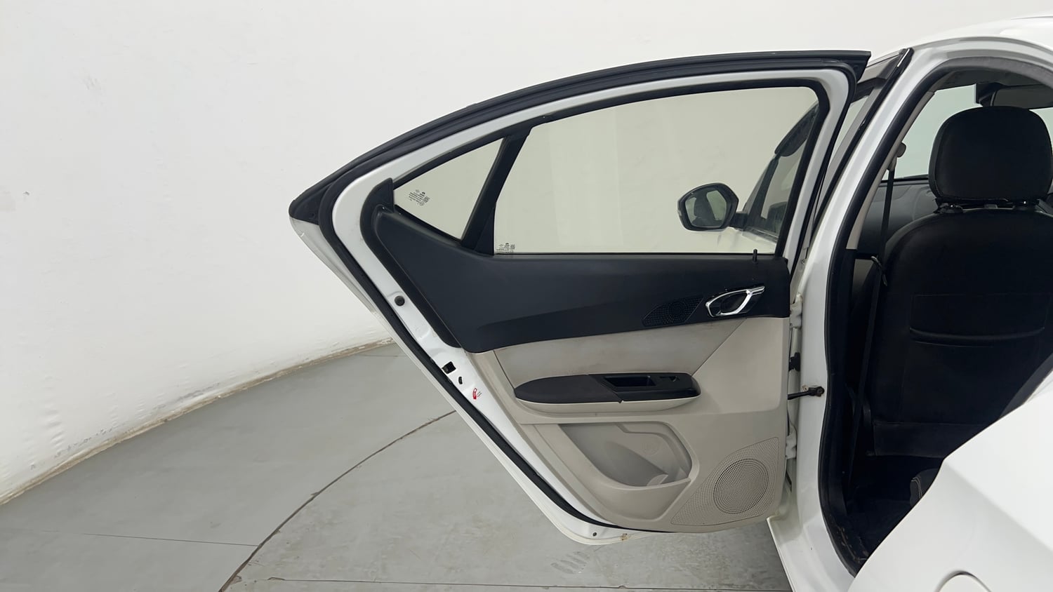 Used 2022 Tata Tigor XZ Plus CNG Cng Manual interior LEFT REAR DOOR OPEN VIEW