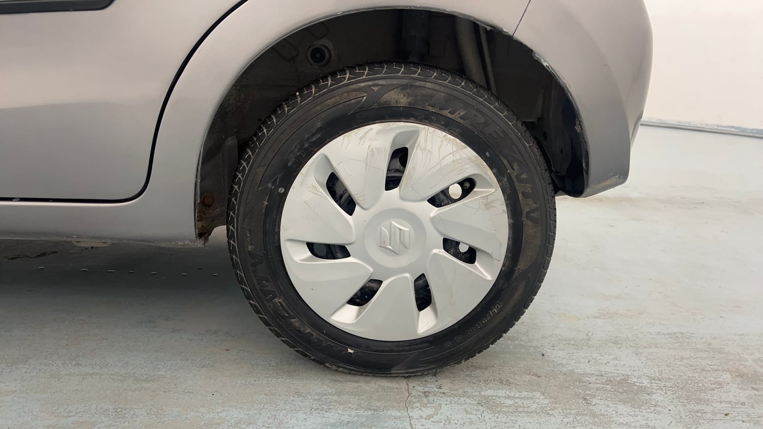 Used 2018 Maruti Suzuki Celerio VXi CNG Cng Manual tyres LEFT REAR TYRE RIM VIEW