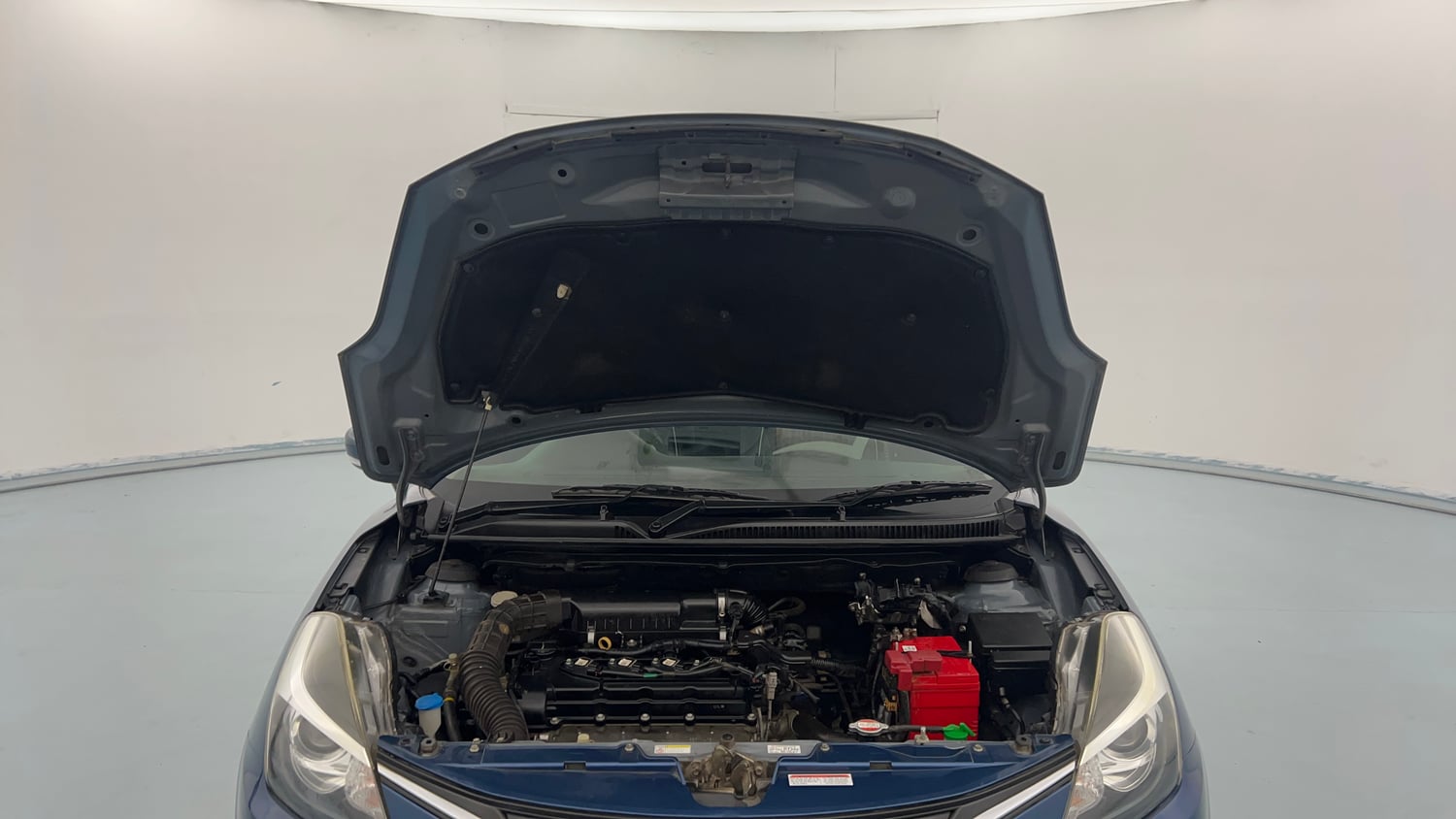 Used 2018 Maruti Suzuki Baleno Alpha 1.2 Petrol Manual engine ENGINE & BONNET OPEN FRONT VIEW