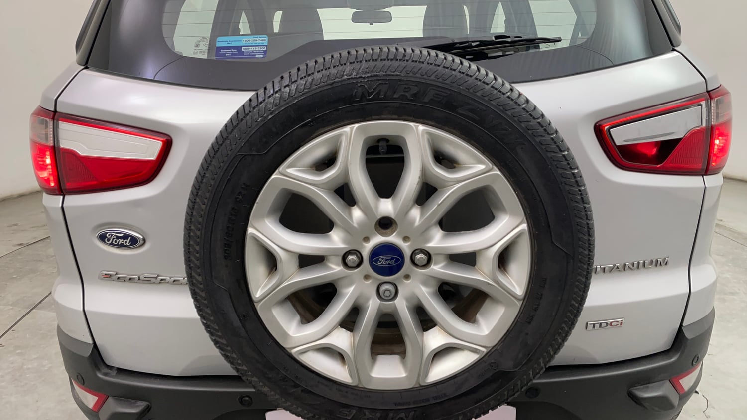 Used 2016 Ford EcoSport Titanium 1.5L TDCi Diesel Manual tyres SPARE TYRE VIEW