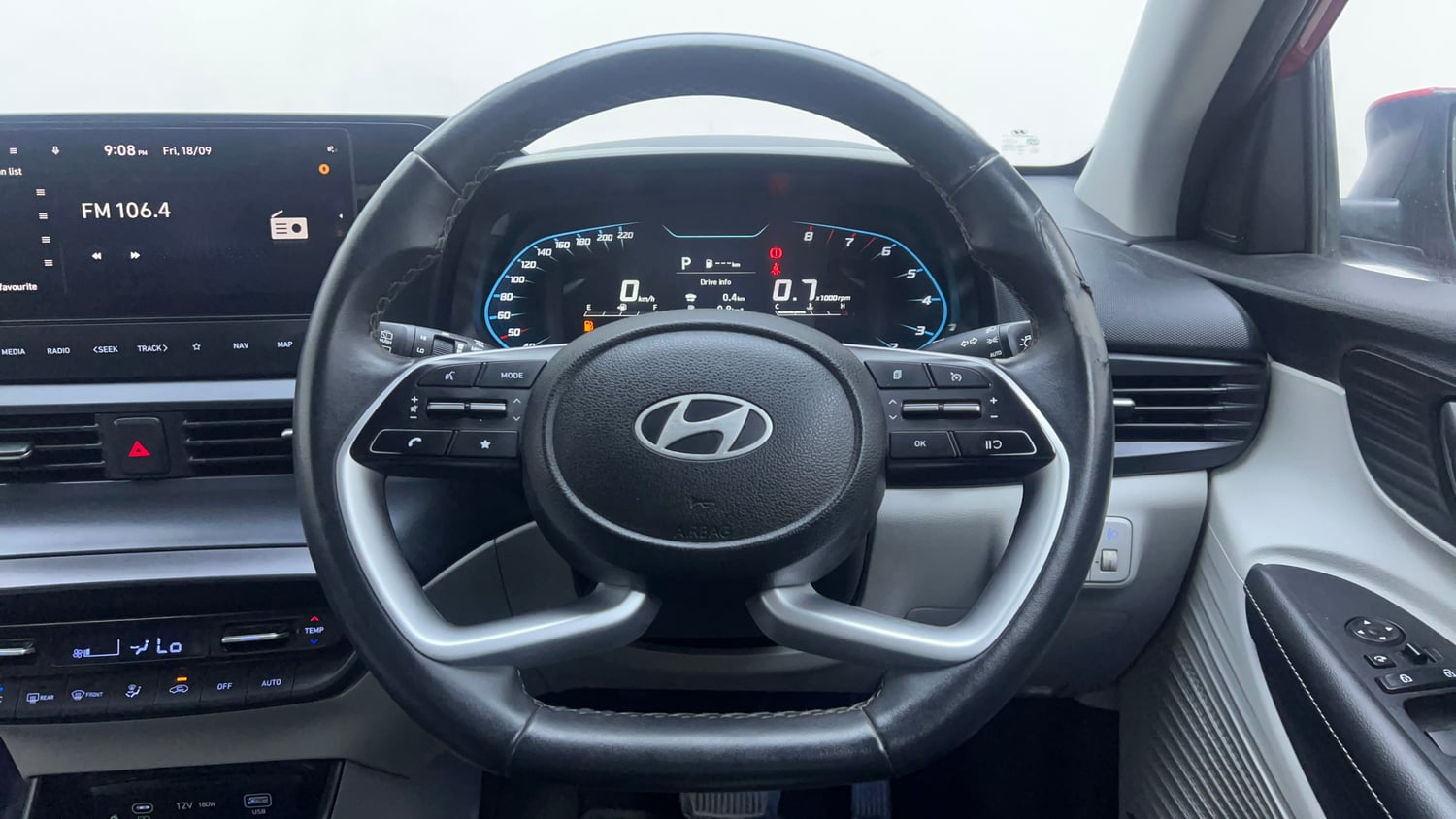 Used 2023 Hyundai New i20 Asta (O) 1.2 IVT Petrol Automatic interior STEERING VIEW