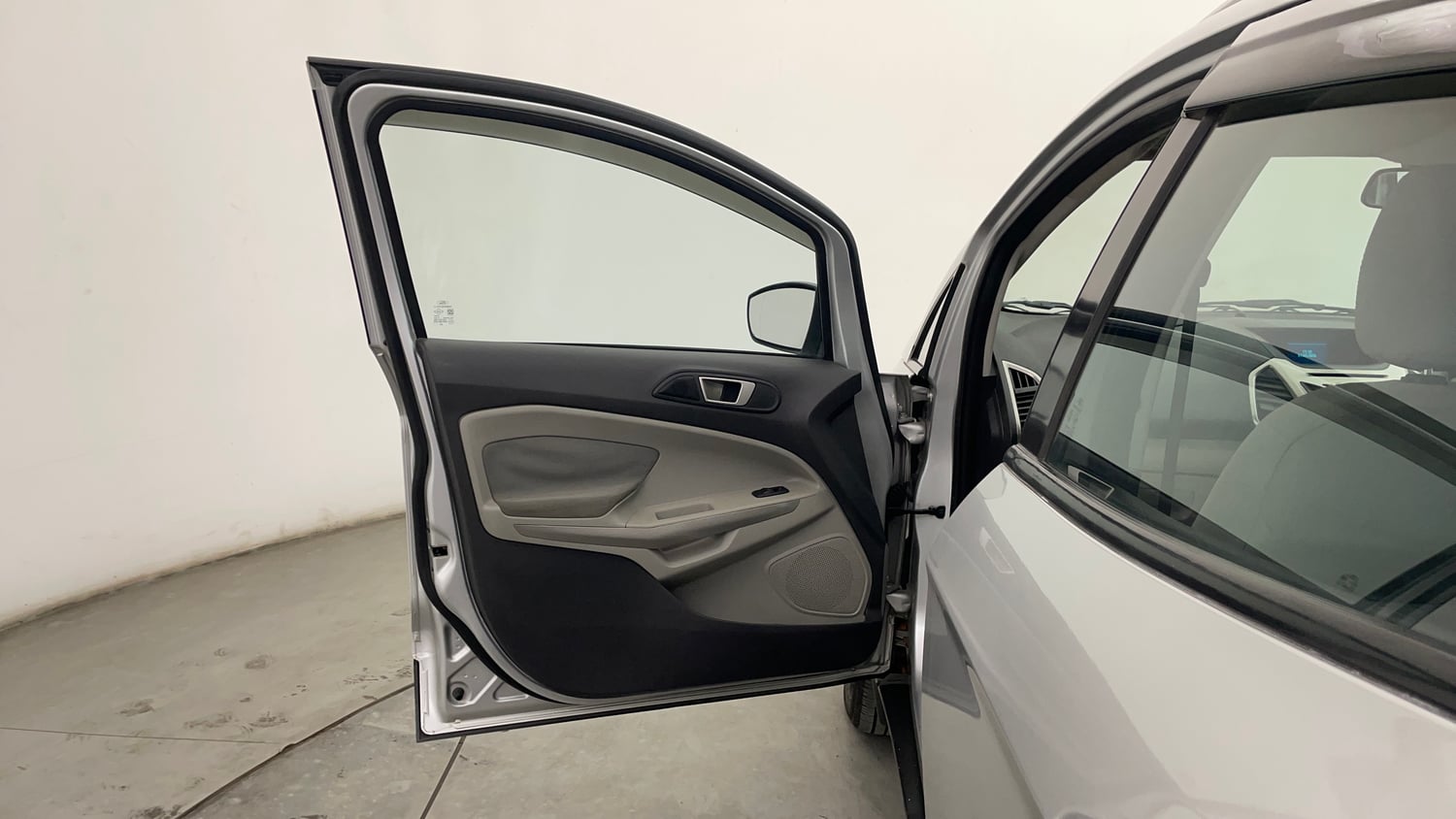 Used 2016 Ford EcoSport Titanium 1.5L TDCi Diesel Manual interior LEFT FRONT DOOR OPEN VIEW