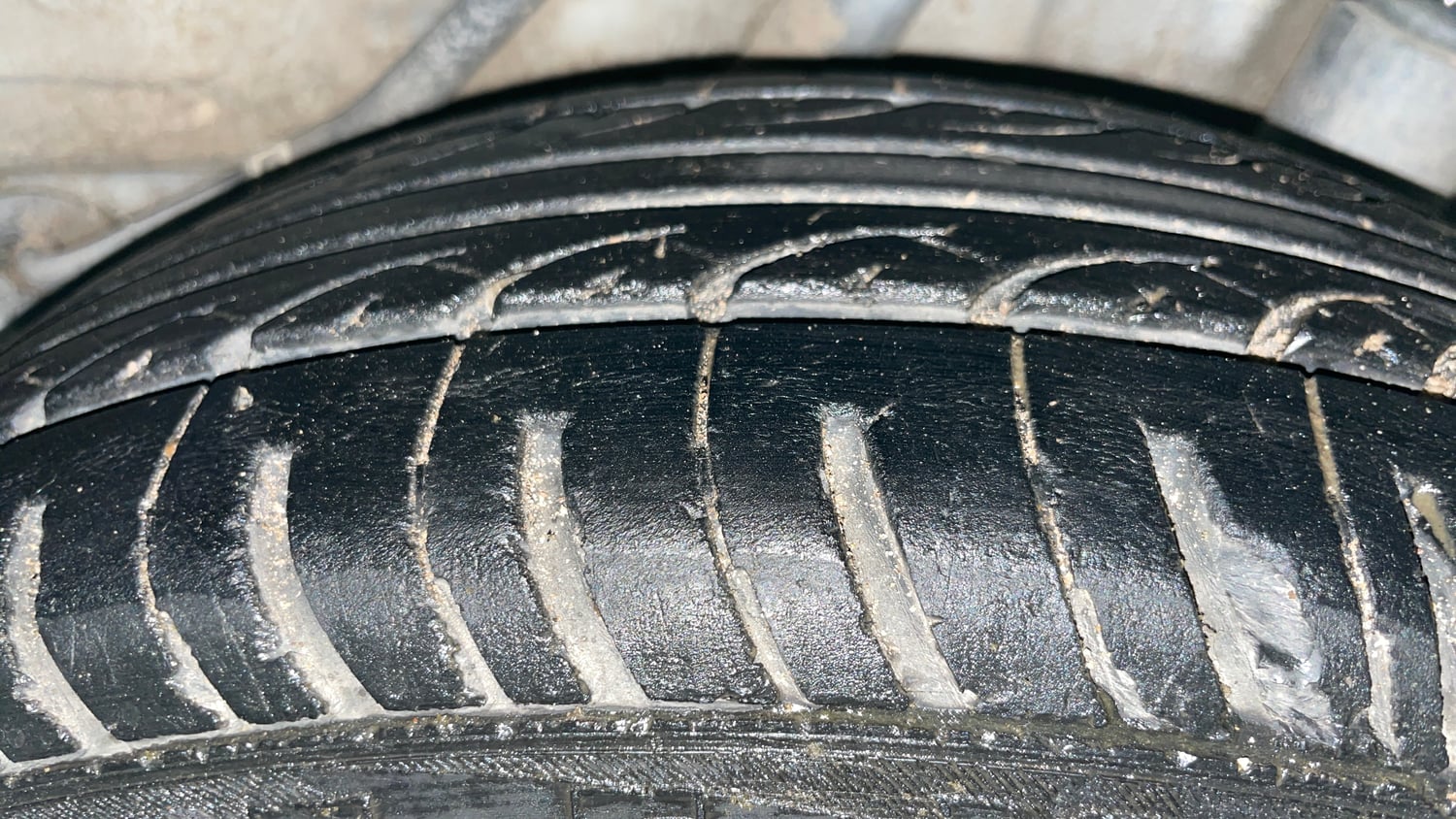 Used 2017 Honda Amaze 1.2 S i-VTEC Petrol Manual tyres LEFT REAR TYRE TREAD VIEW